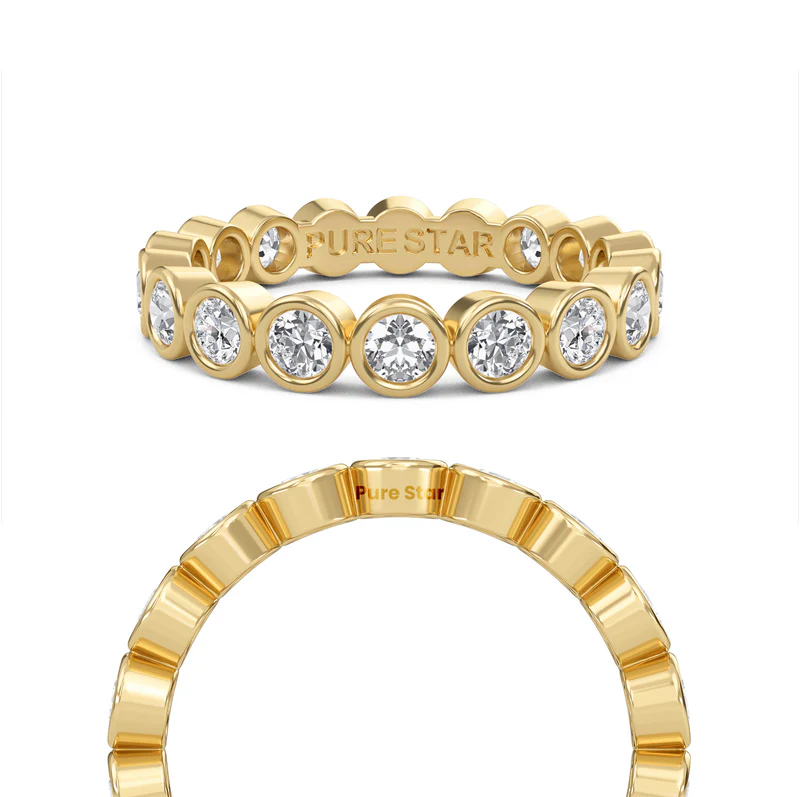 nugget gold ring