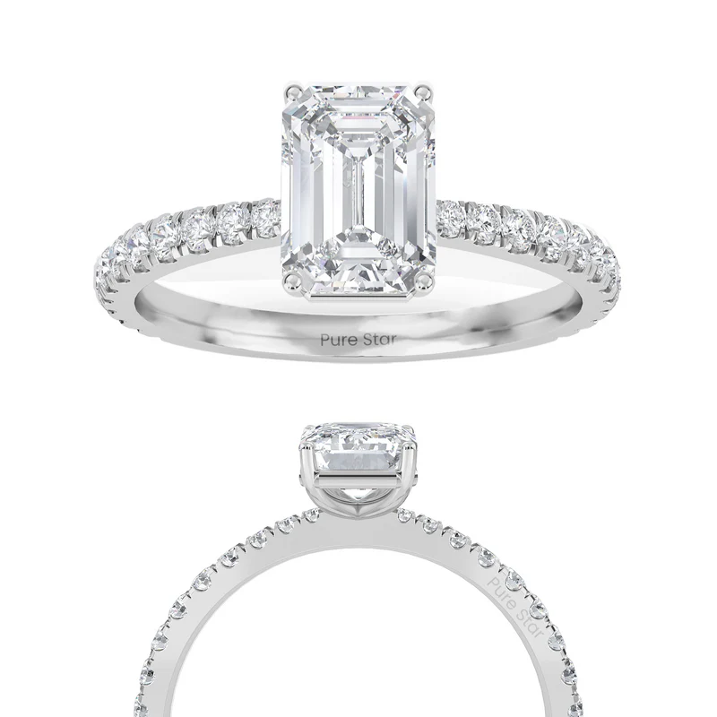 emerald rings for women