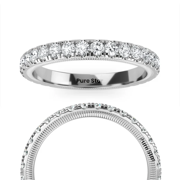 diamond band rings