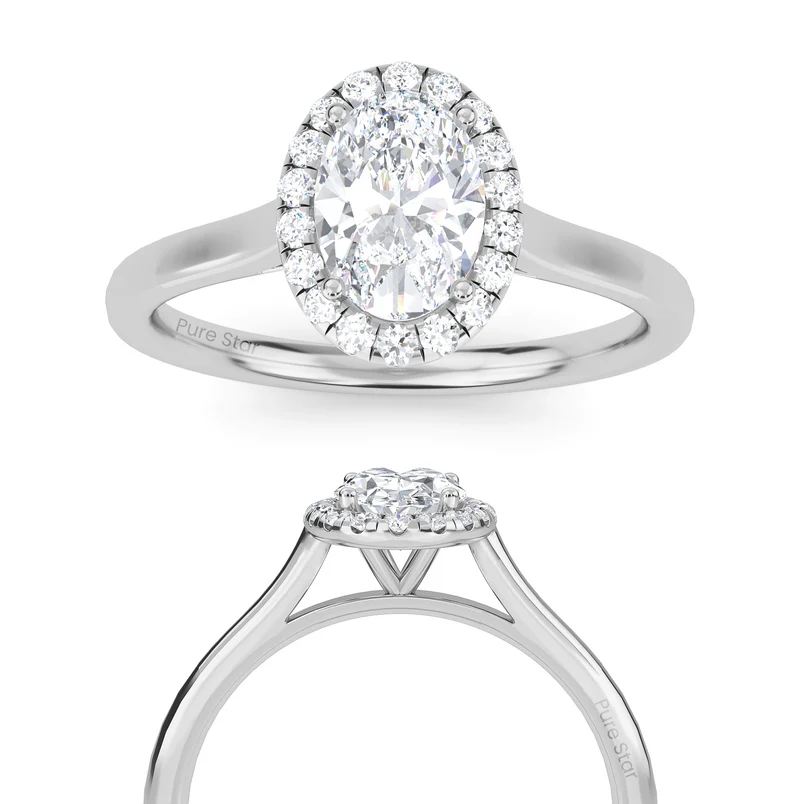 double halo engagement ring