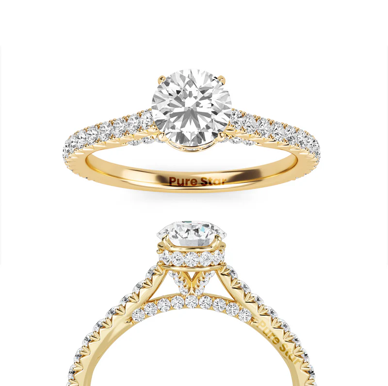 real gold rings