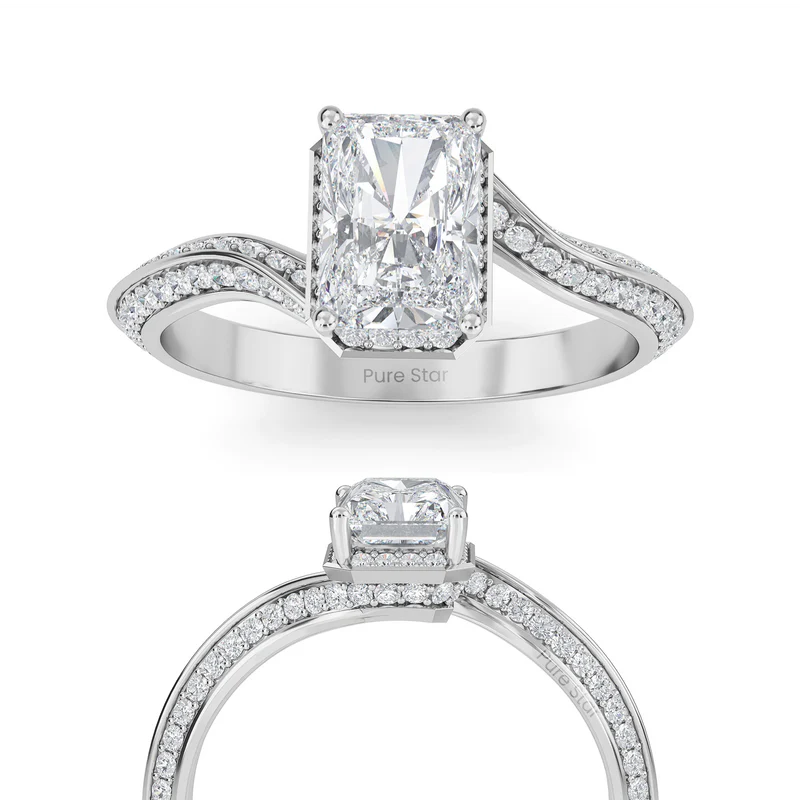 lab grown diamond engagement rings