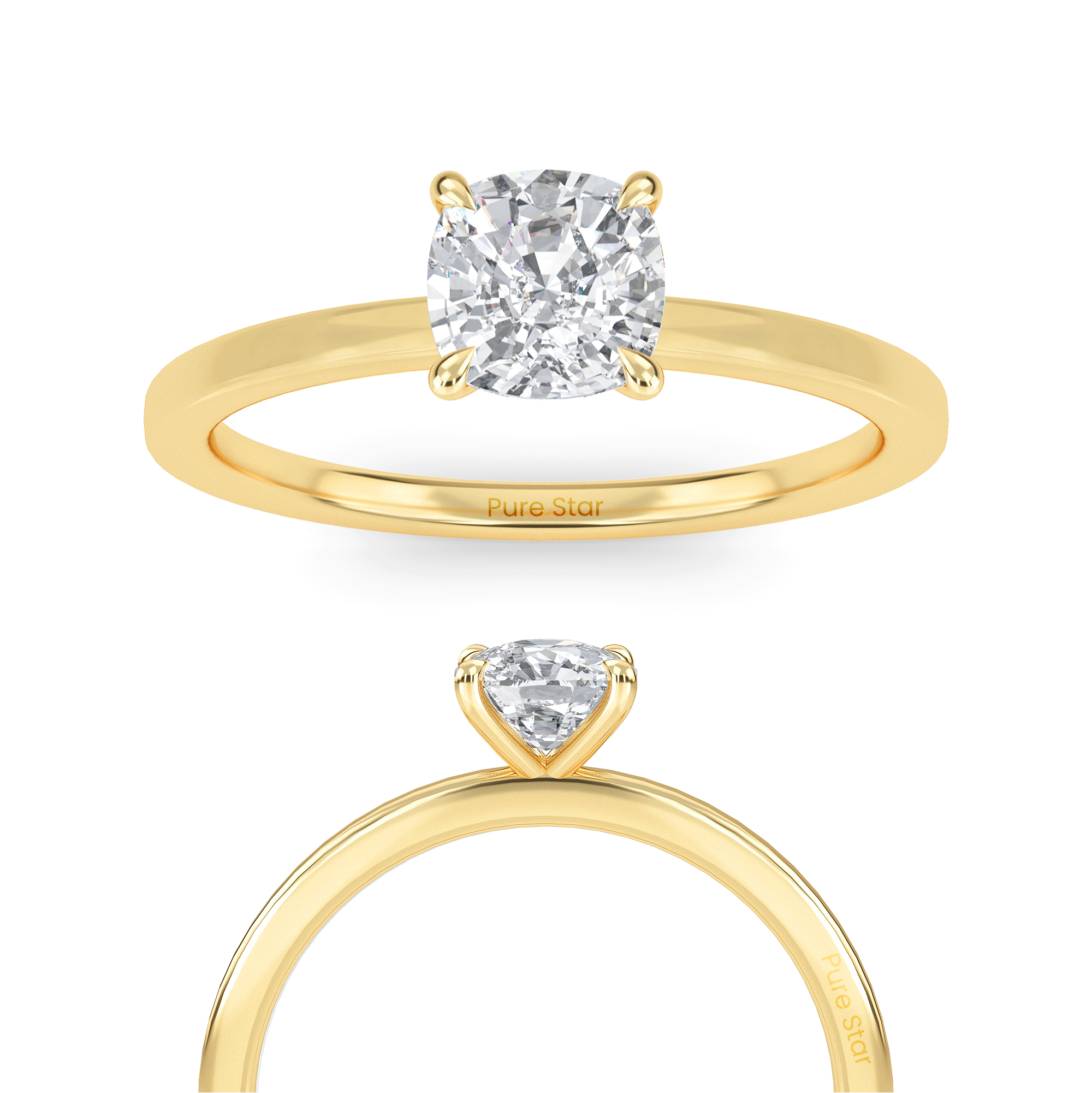 gold engagement rings