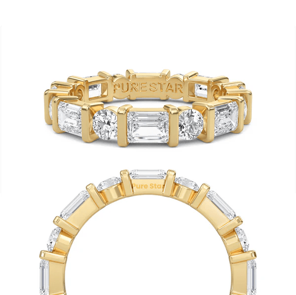 Emerald Band Ring