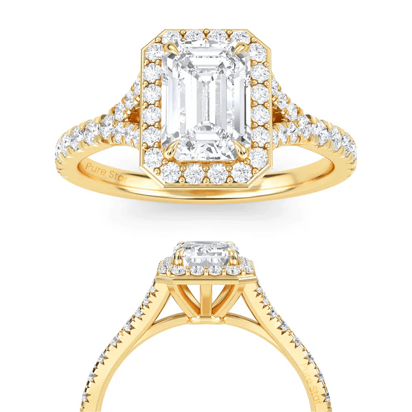 Emerald Ring Gold