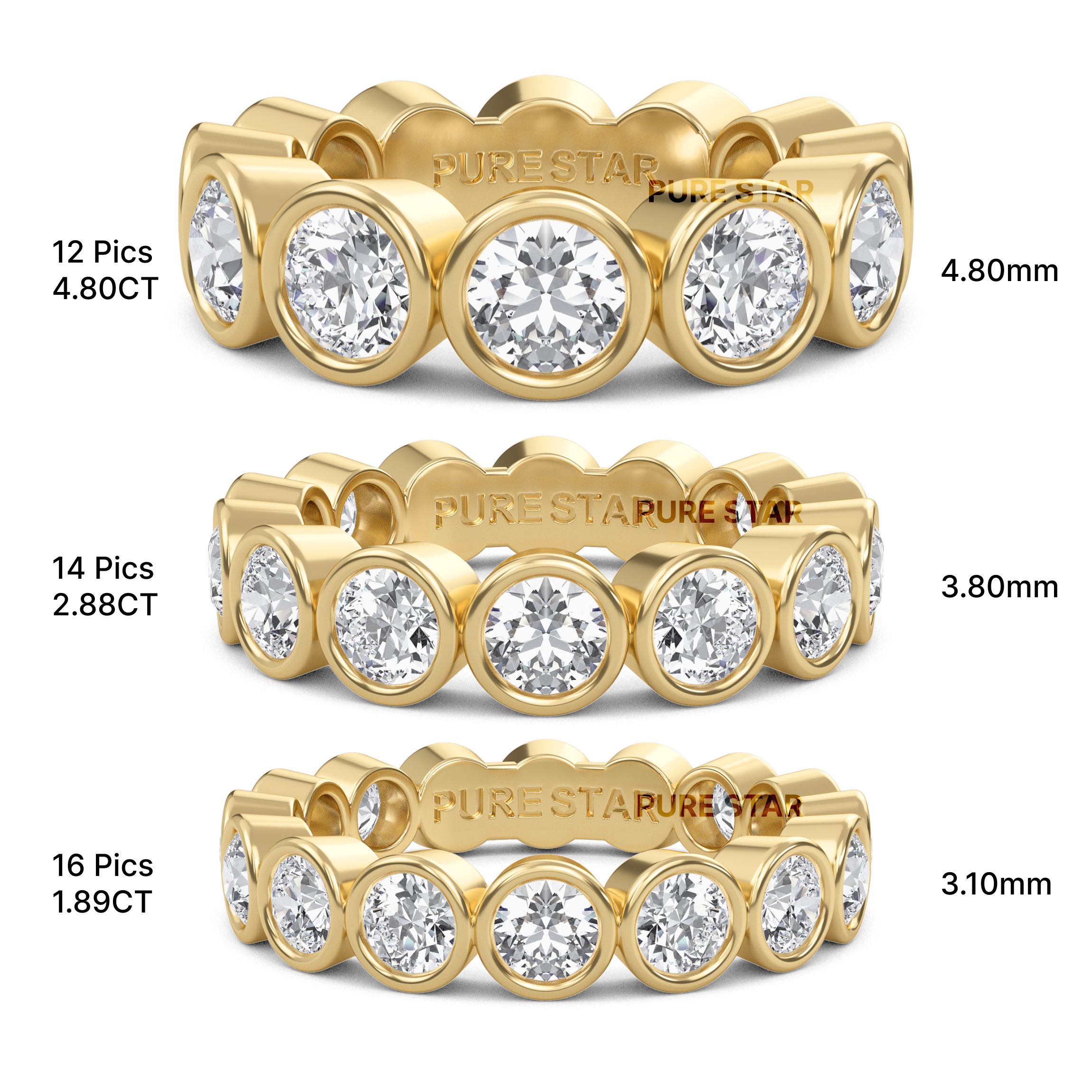 diamond eternity bands

