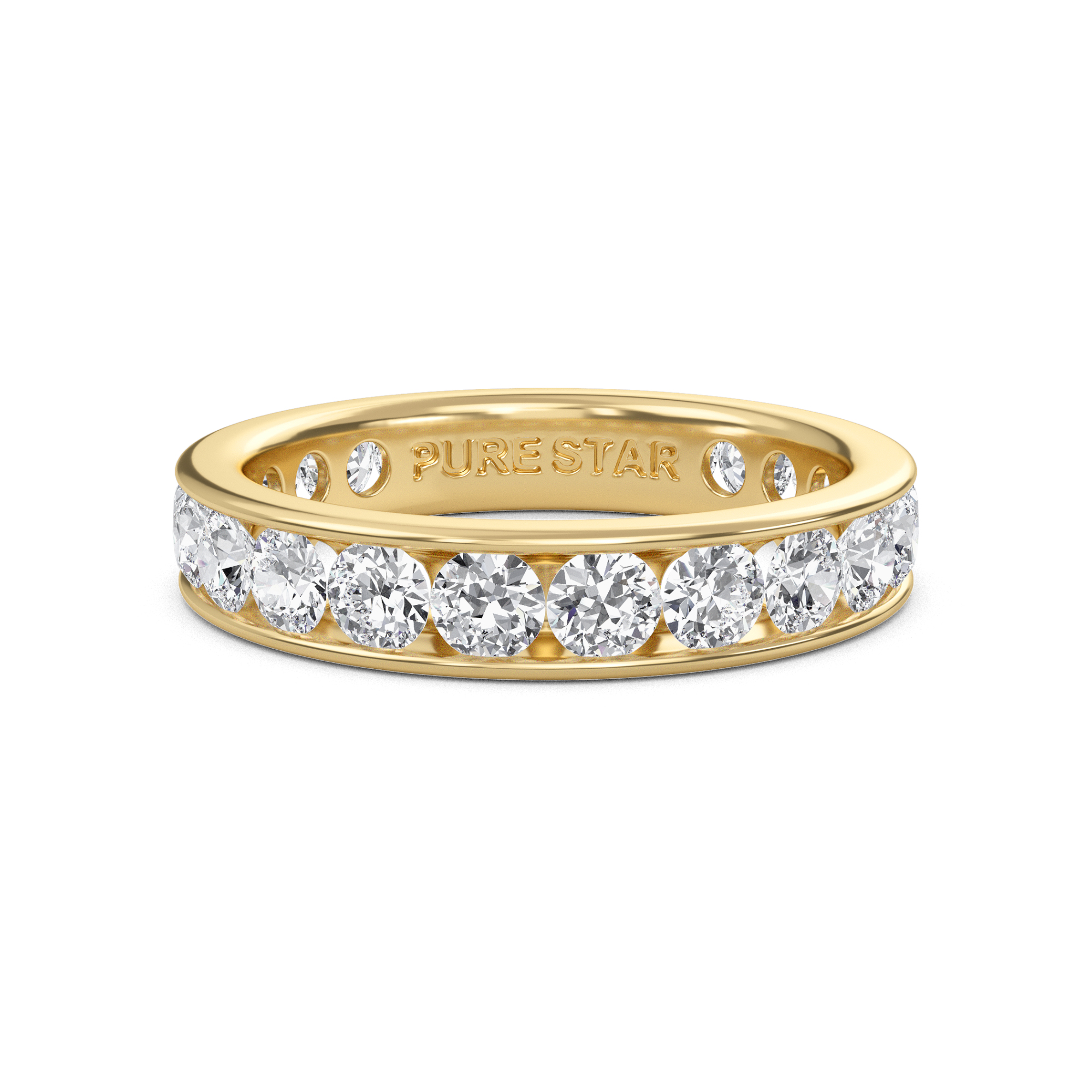 lab grown eternity band

