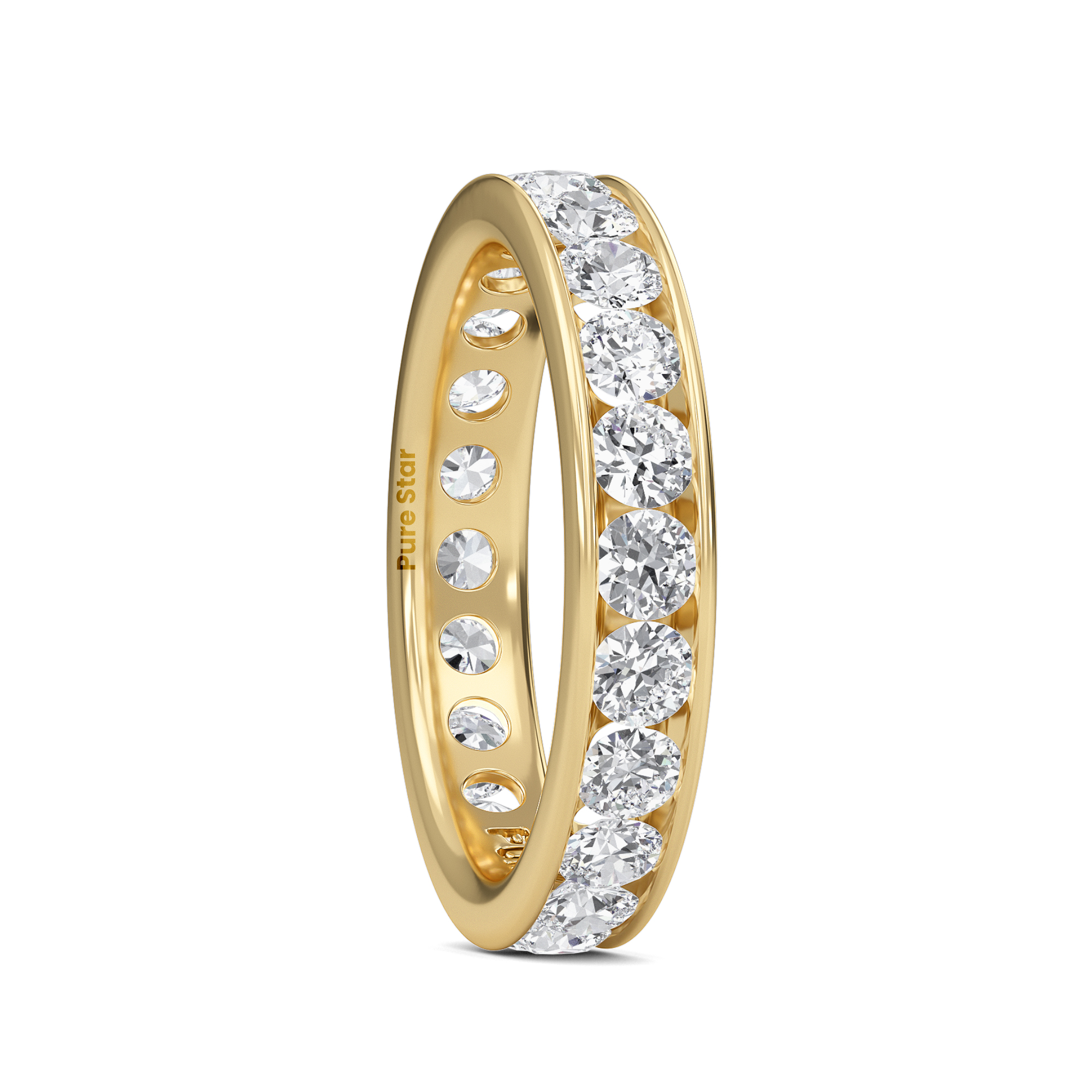 lab grown eternity band

