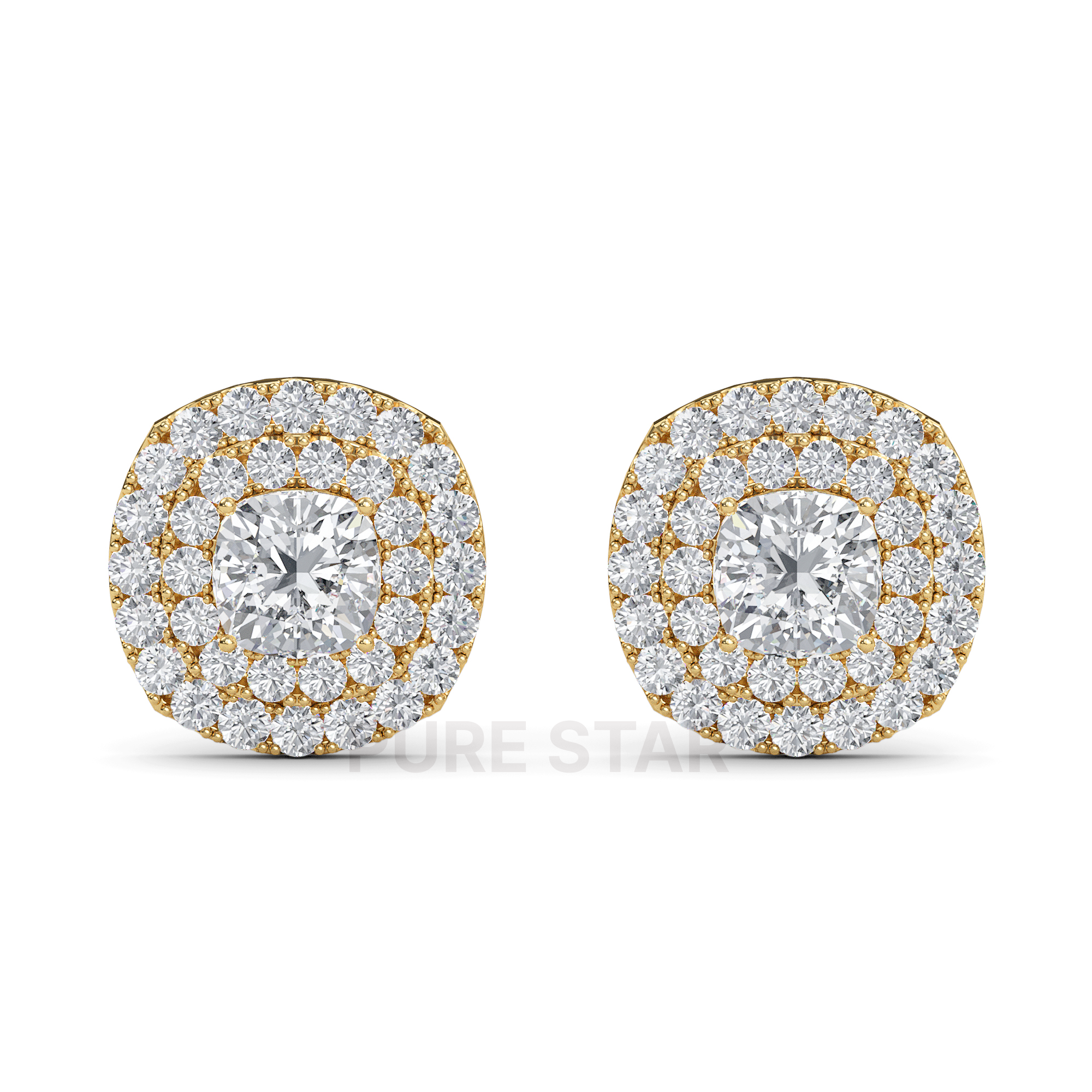 halo diamond earrings

