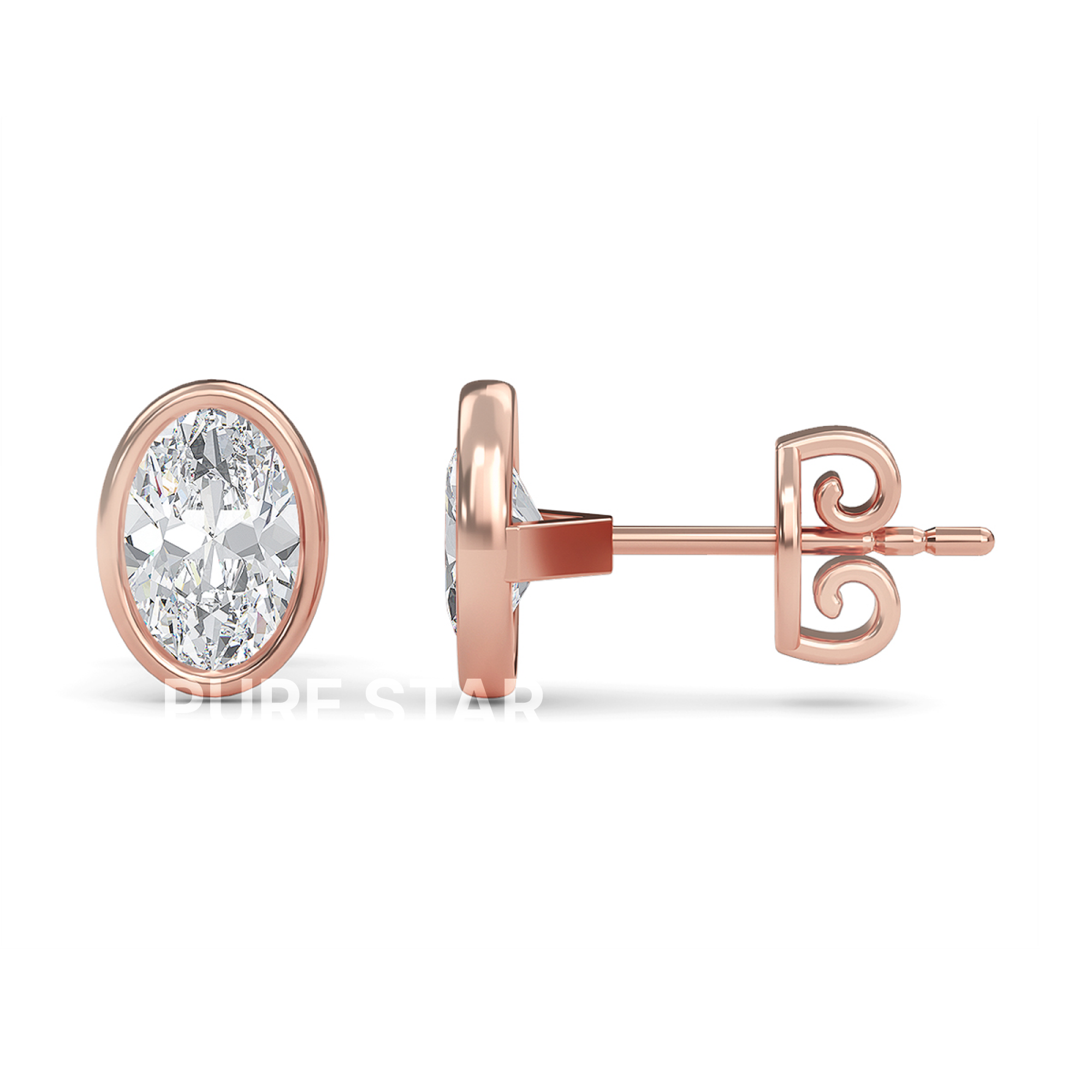 diamond solitaire earrings

