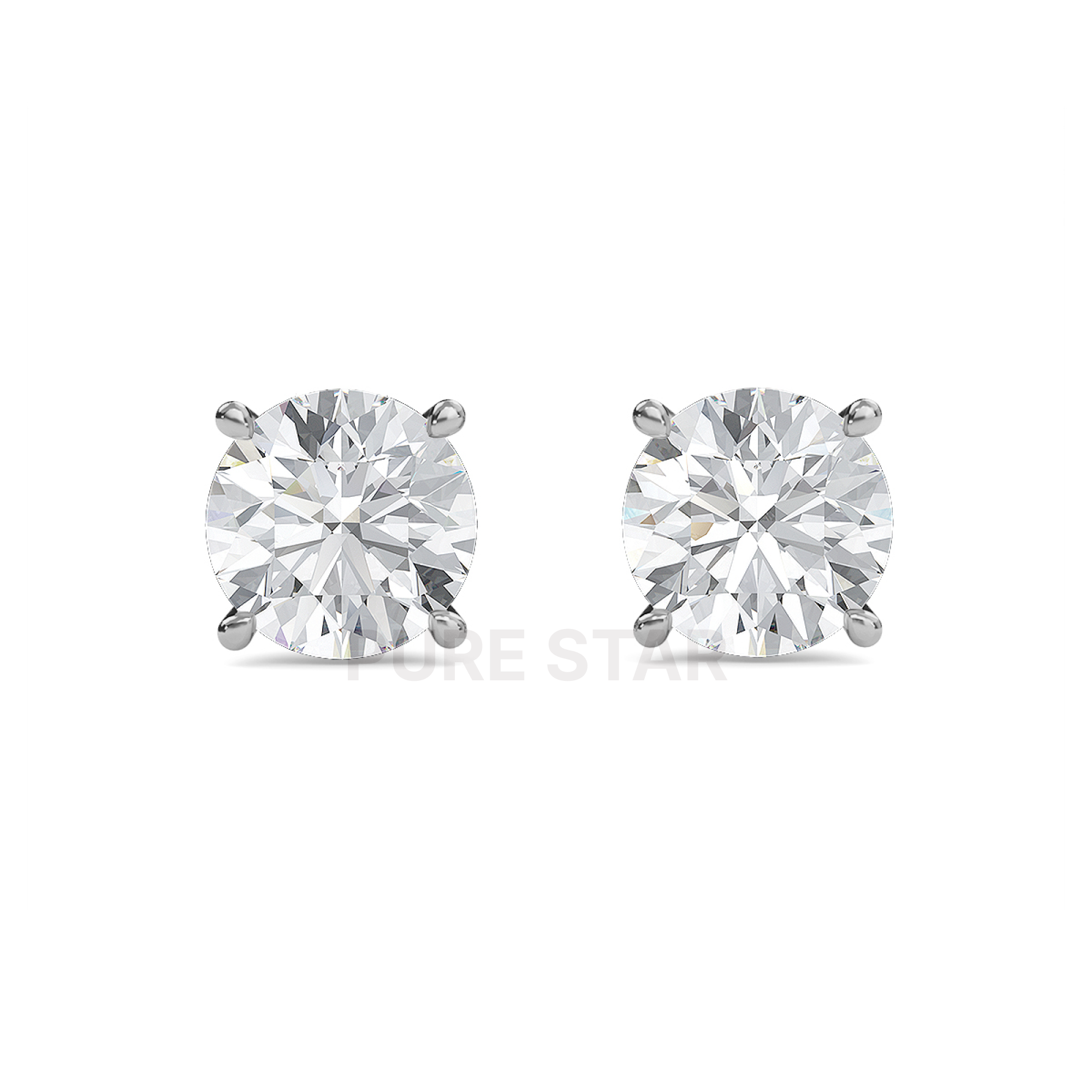 diamond solitaire earrings

