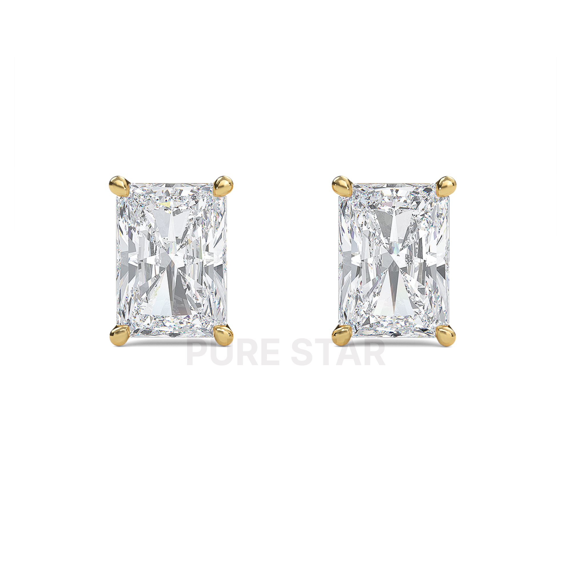 solitaire diamond earrings