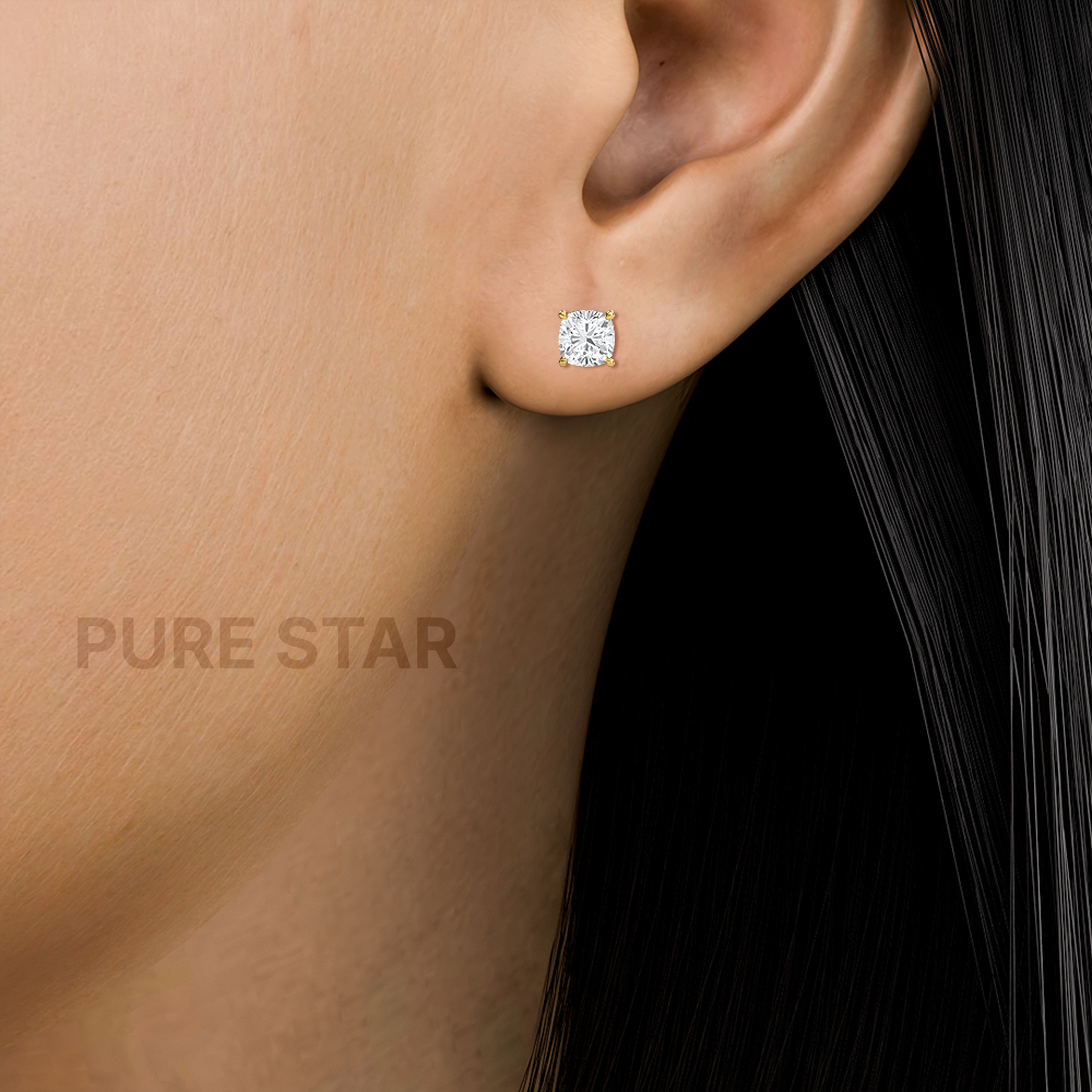 cushion earrings

