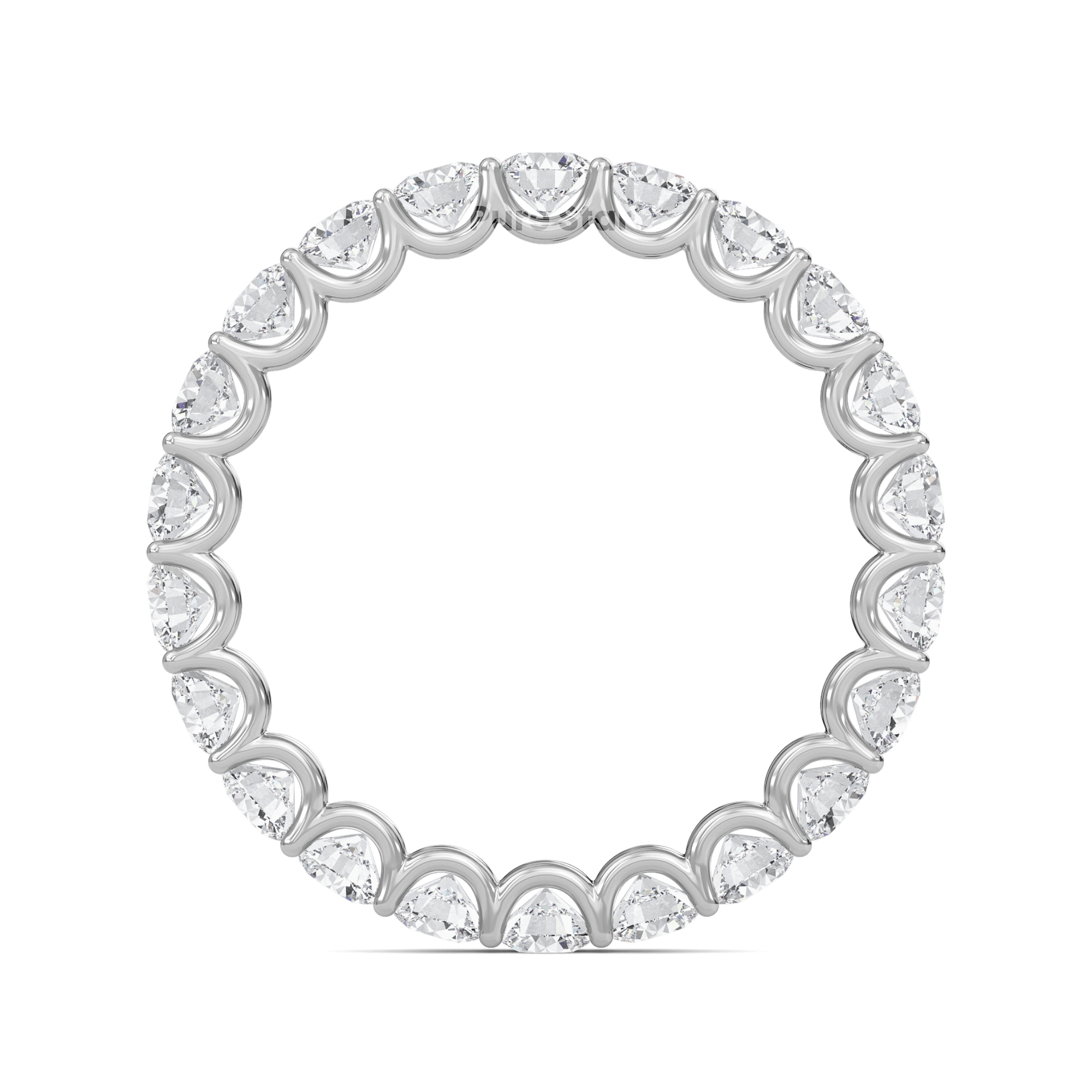 round diamond eternity band

