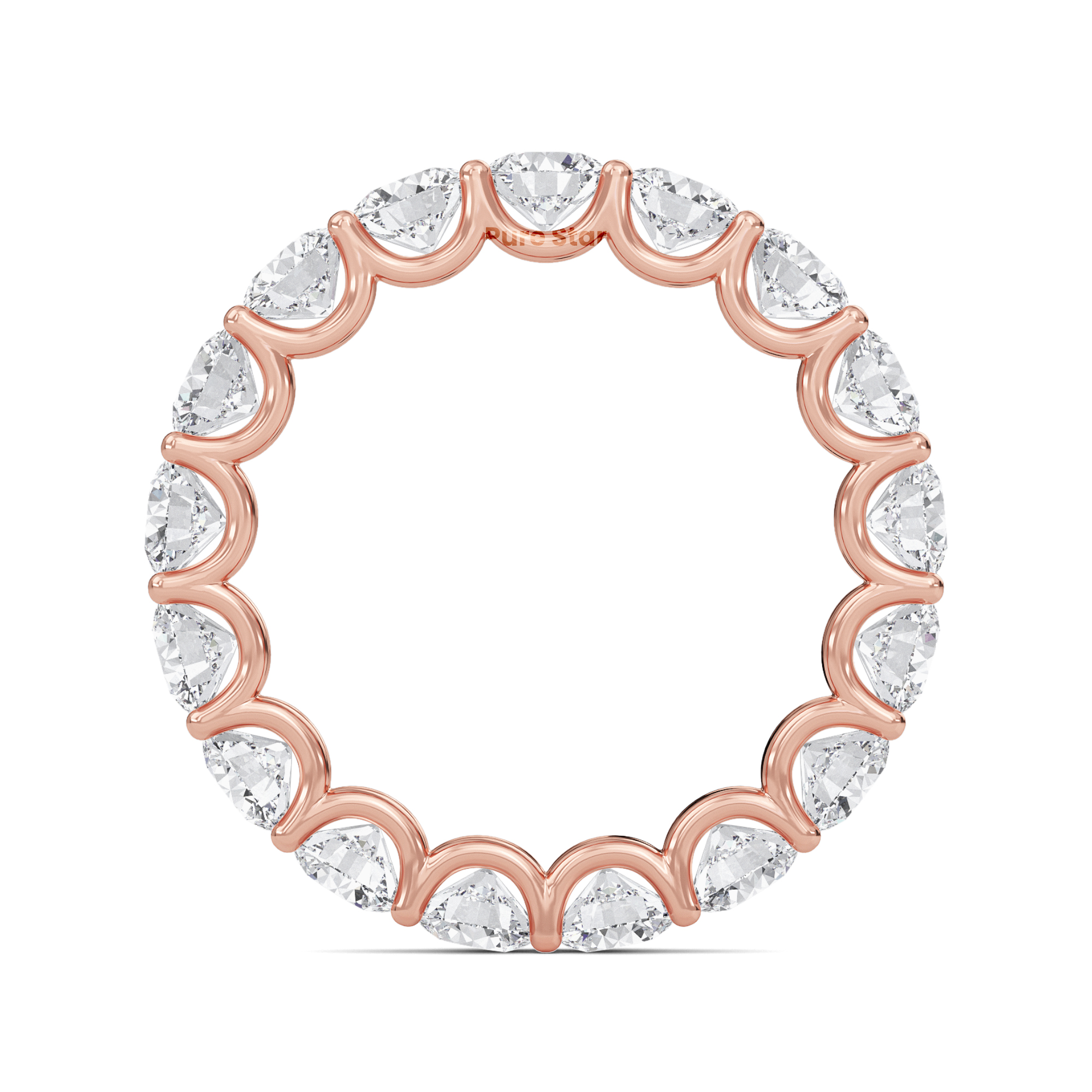 round diamond eternity band

