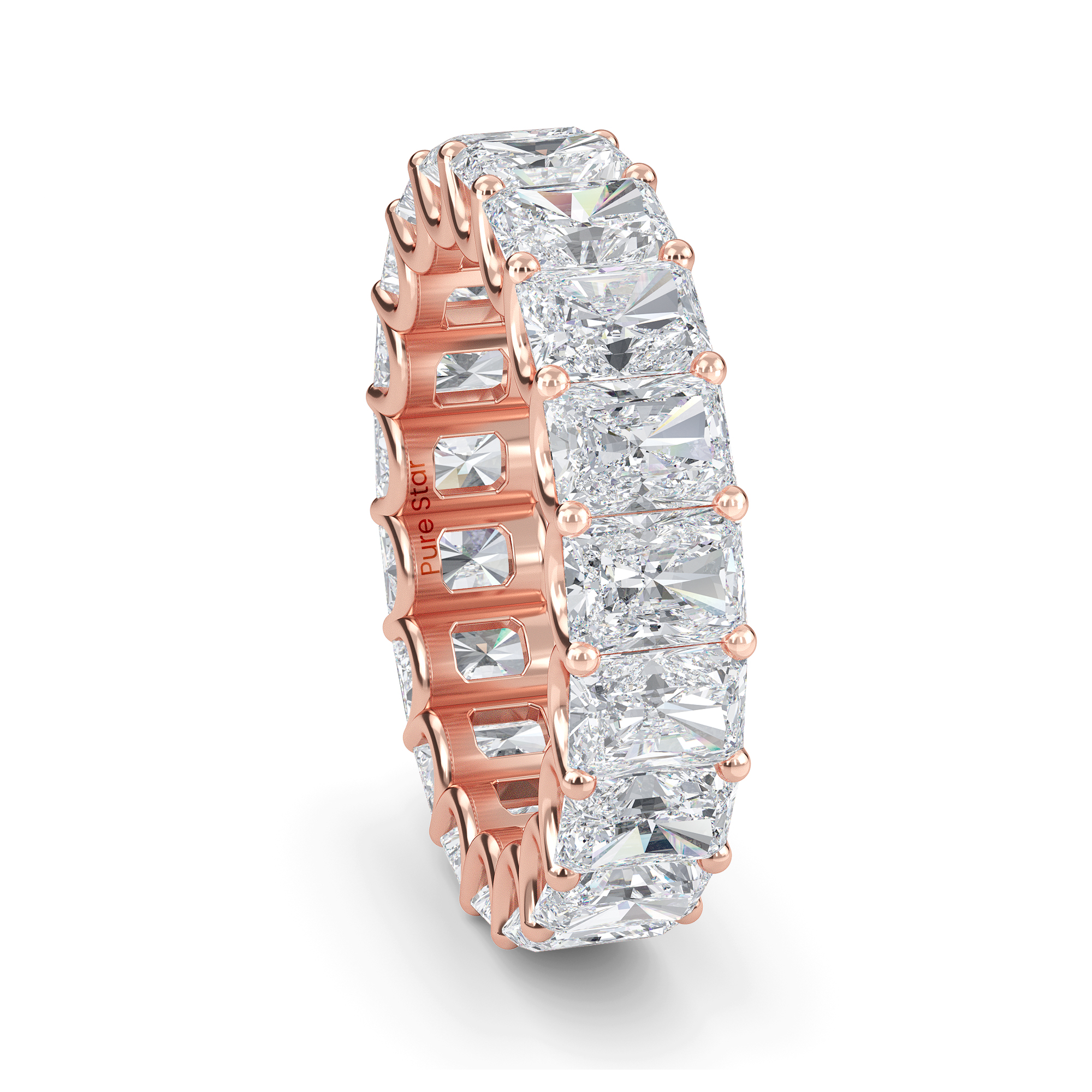 radiant eternity band

