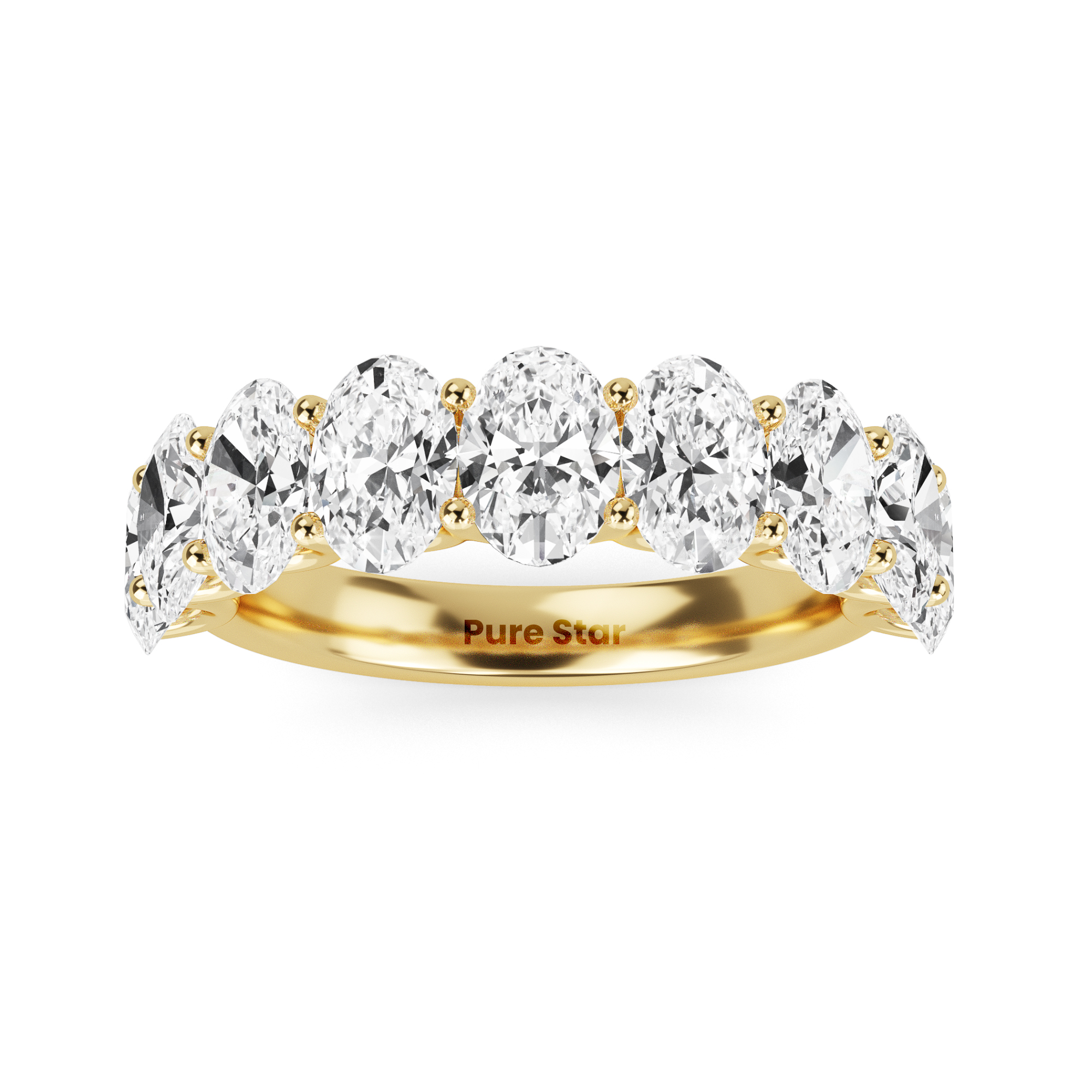 wedding bands for oval rings

