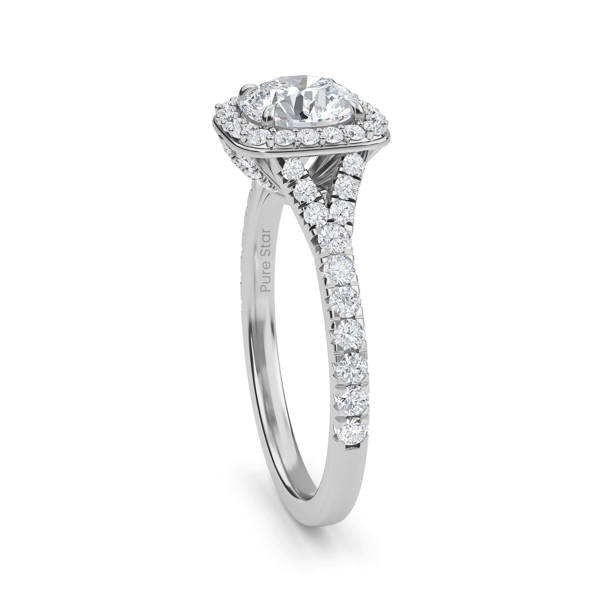 round engagement rings