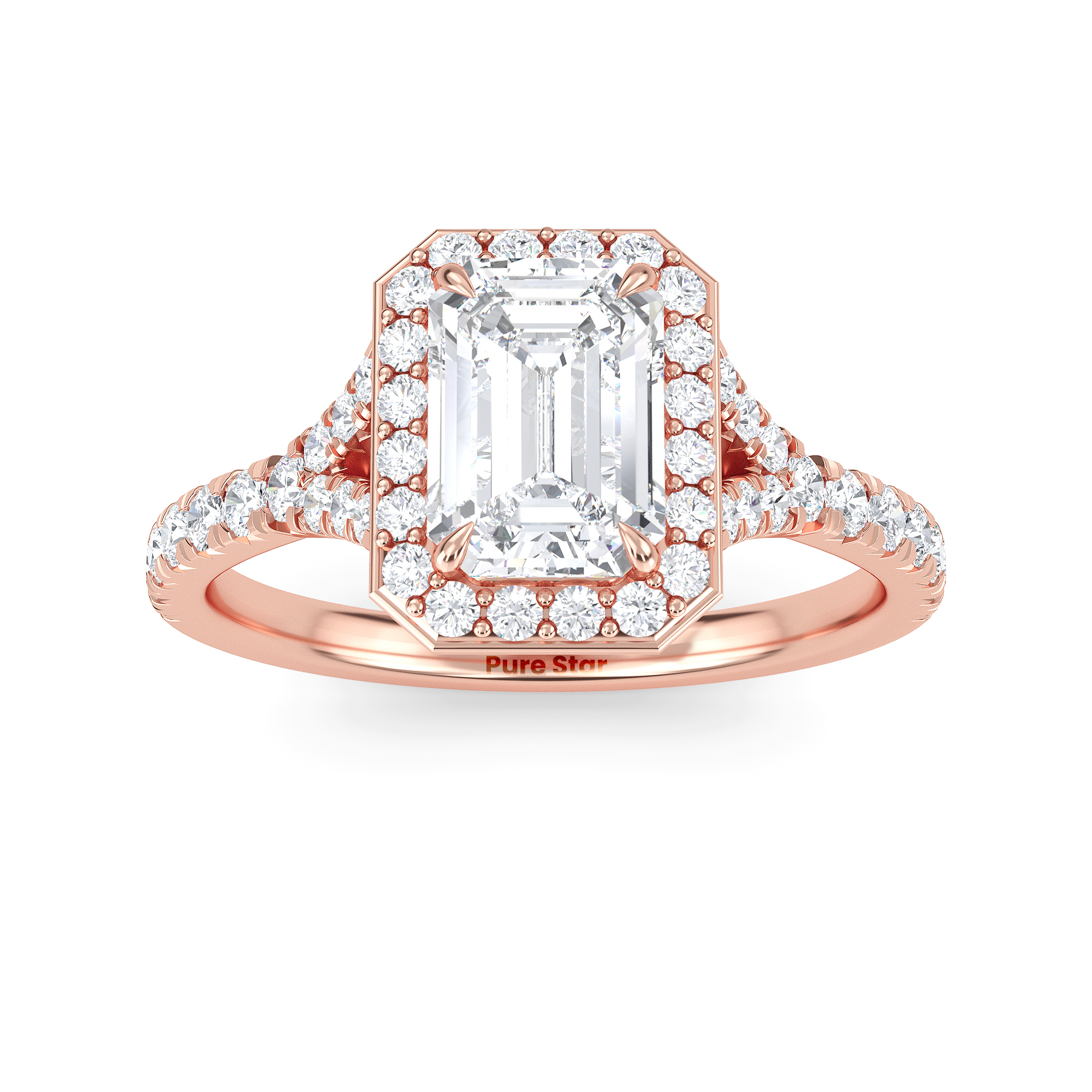 emerald cut engagement rings