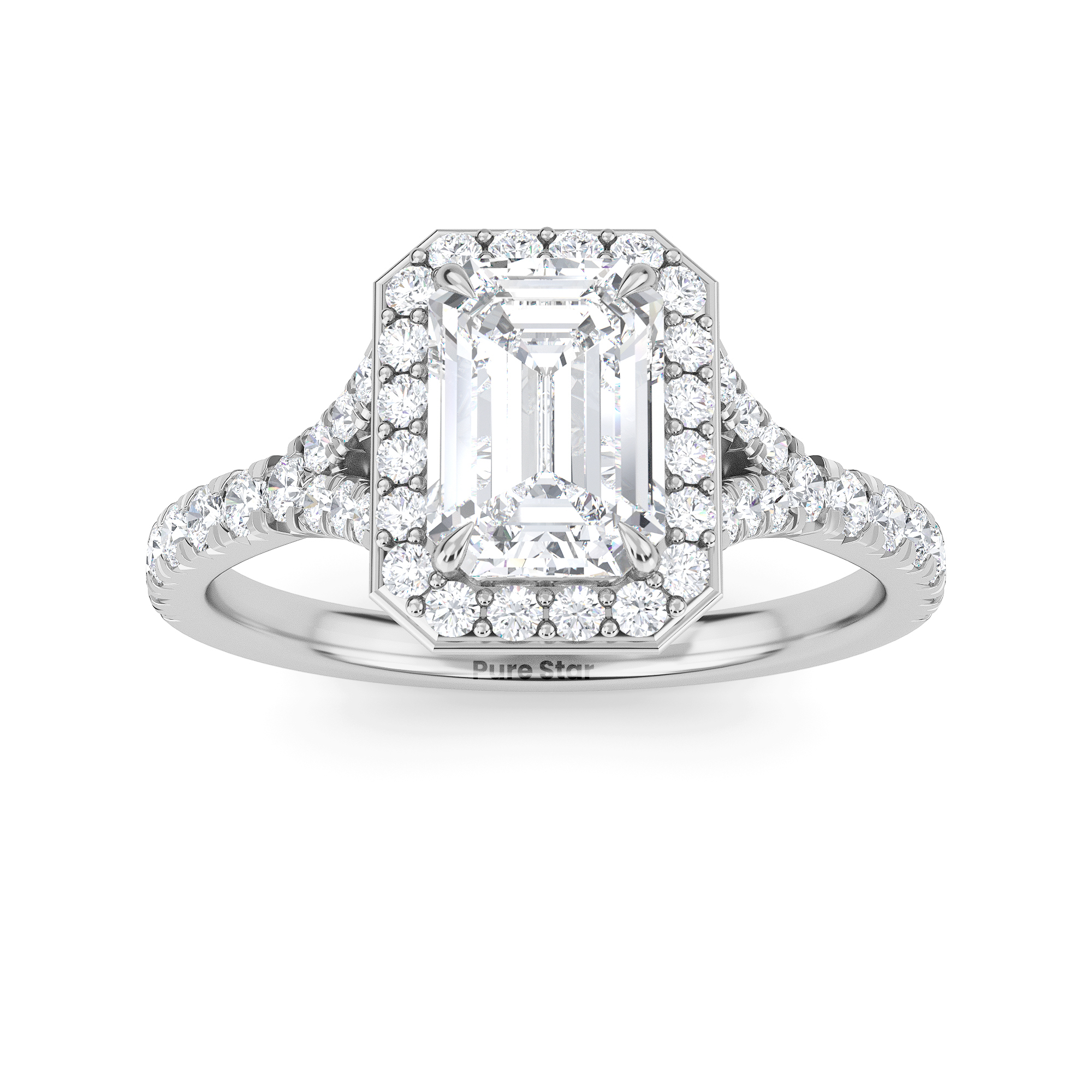 emerald cut engagement rings