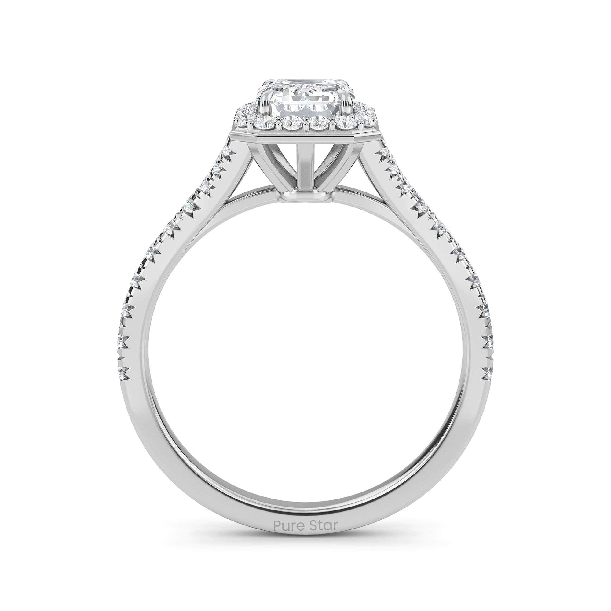 emerald cut engagement rings