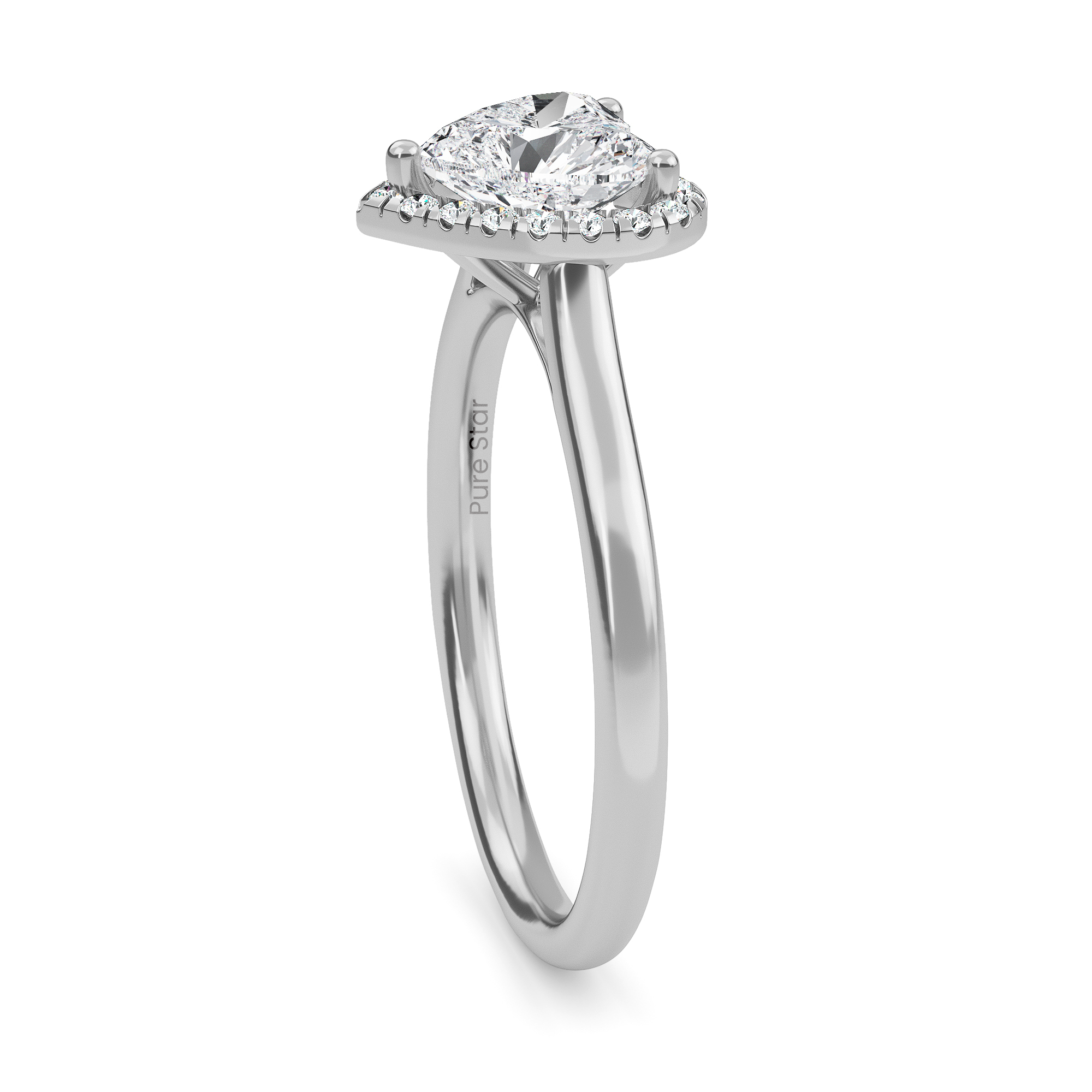 heart shape ring diamond