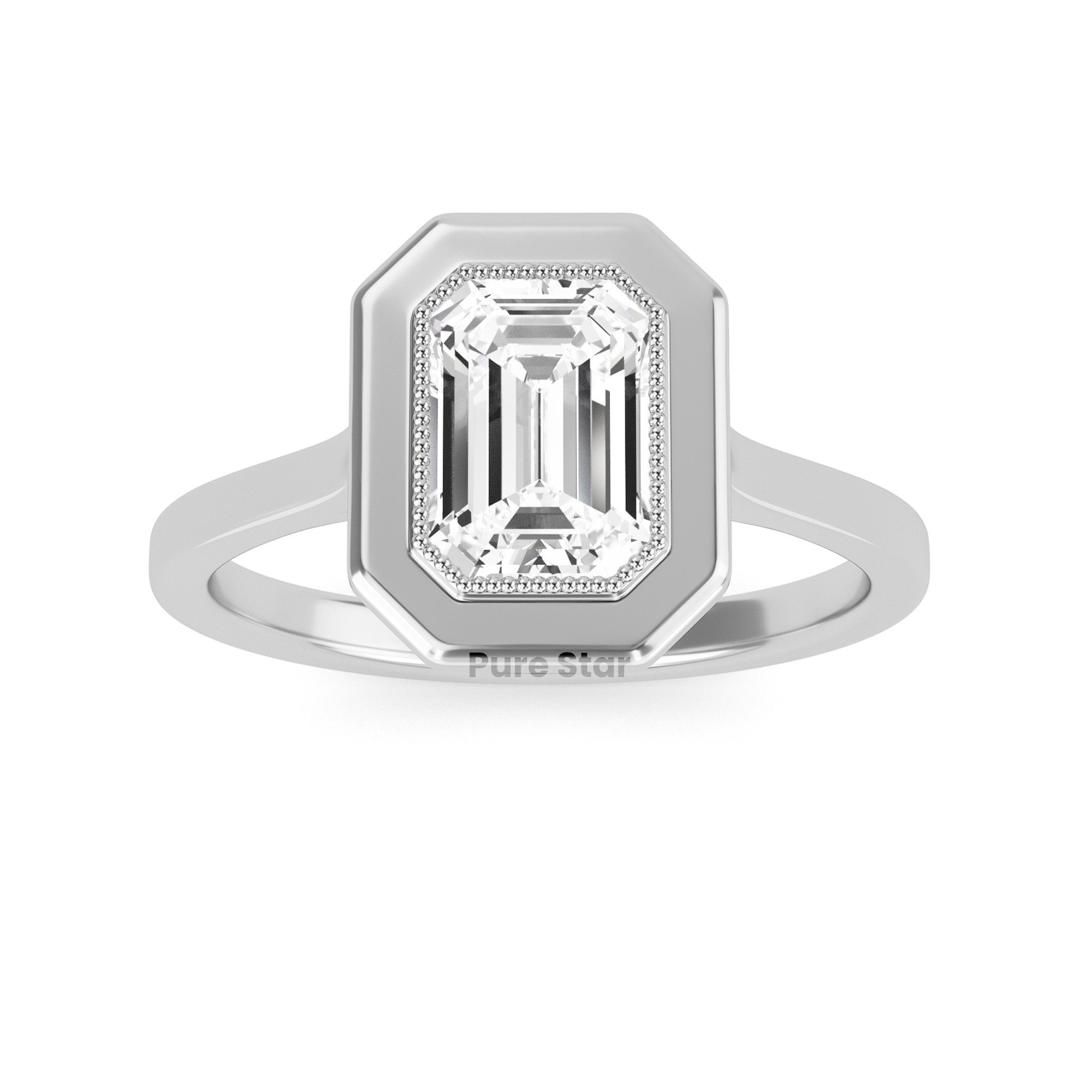 emerald cut engagement rings