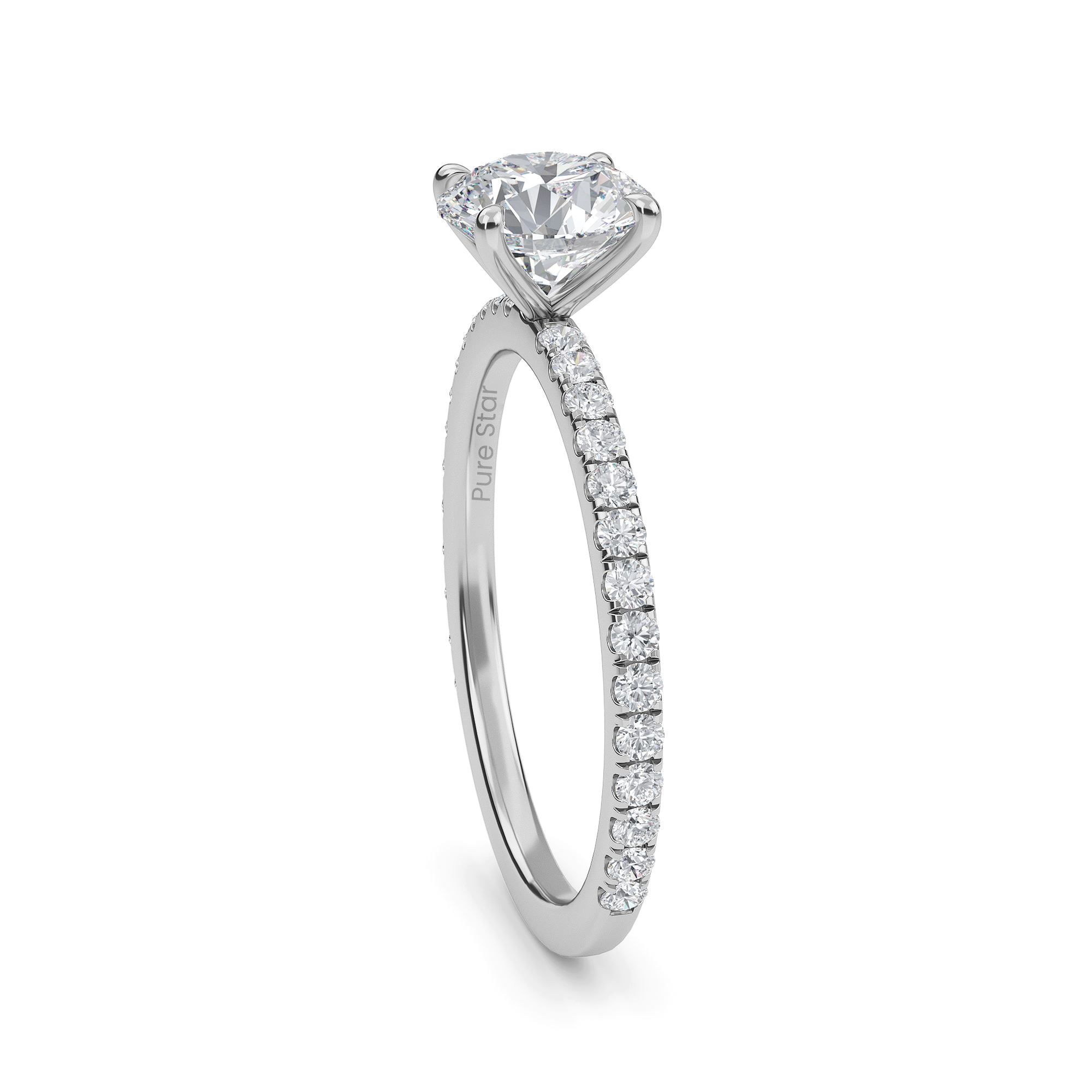 round diamond engagement rings