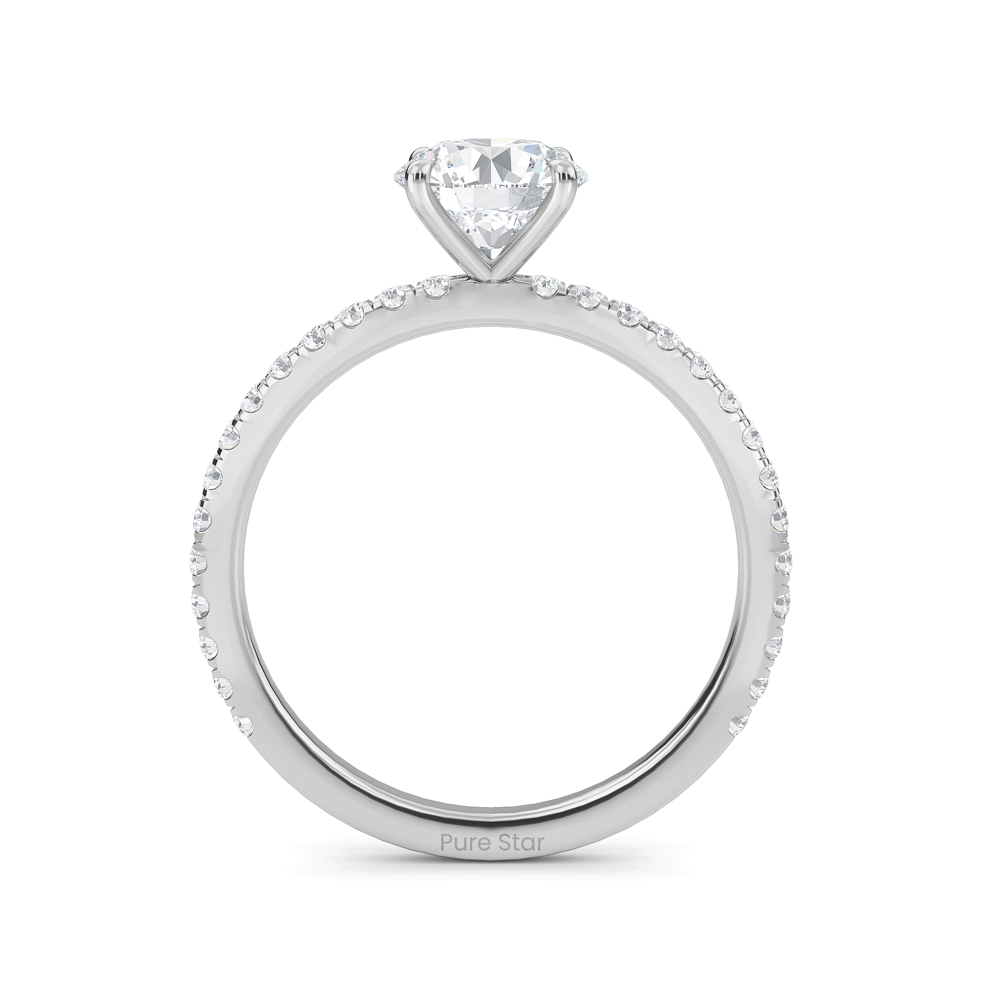 round diamond engagement rings