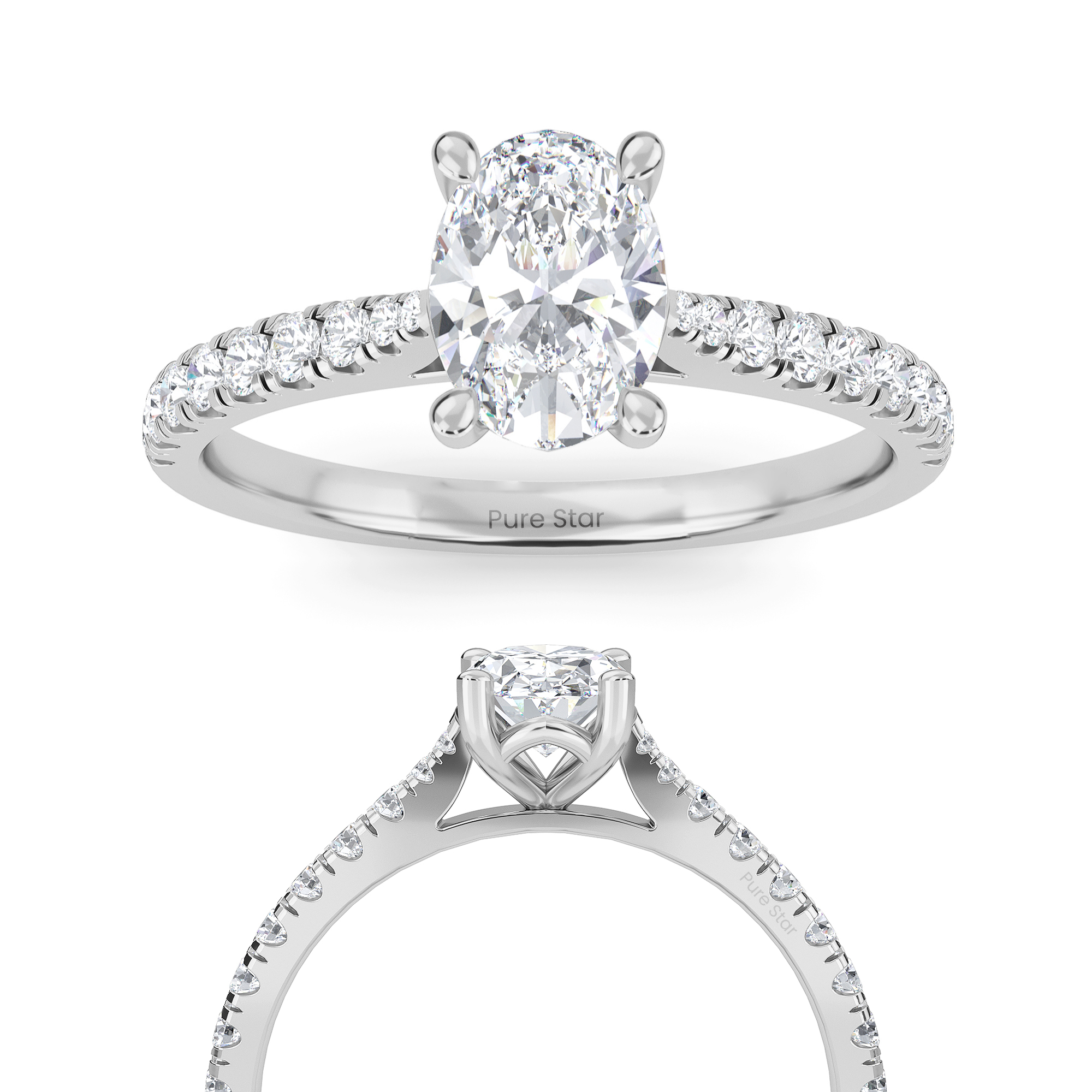 oval engagement rings