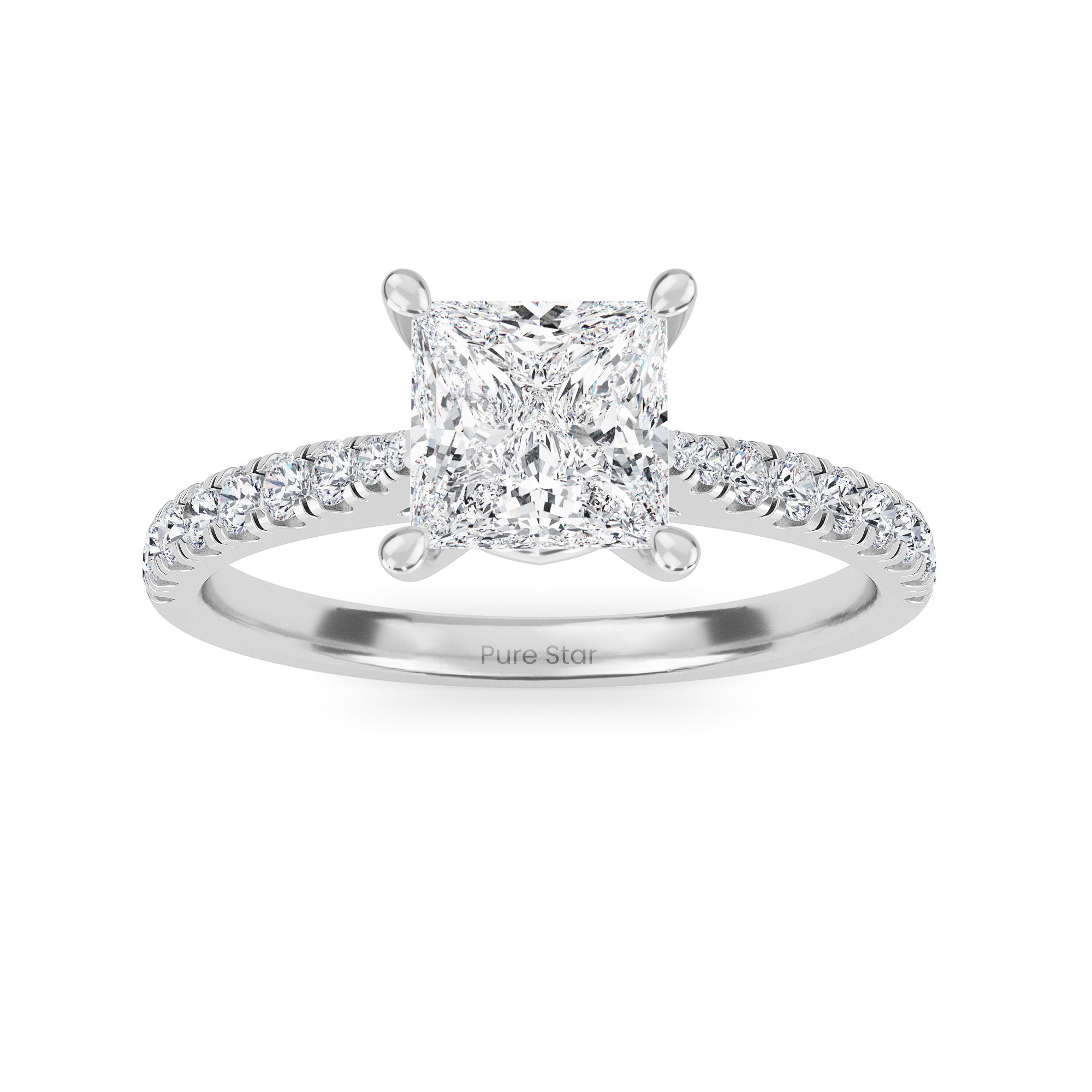 princess cut engagement rings