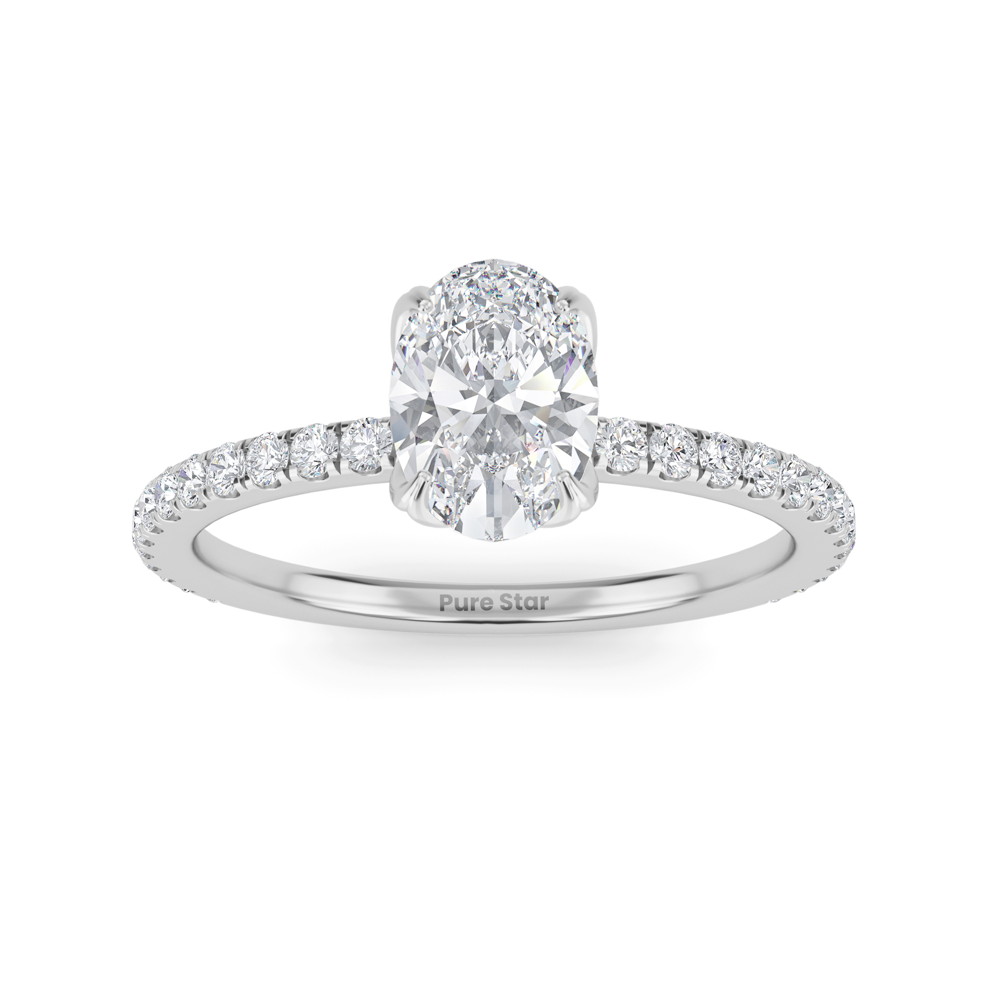 oval diamond engagement rings