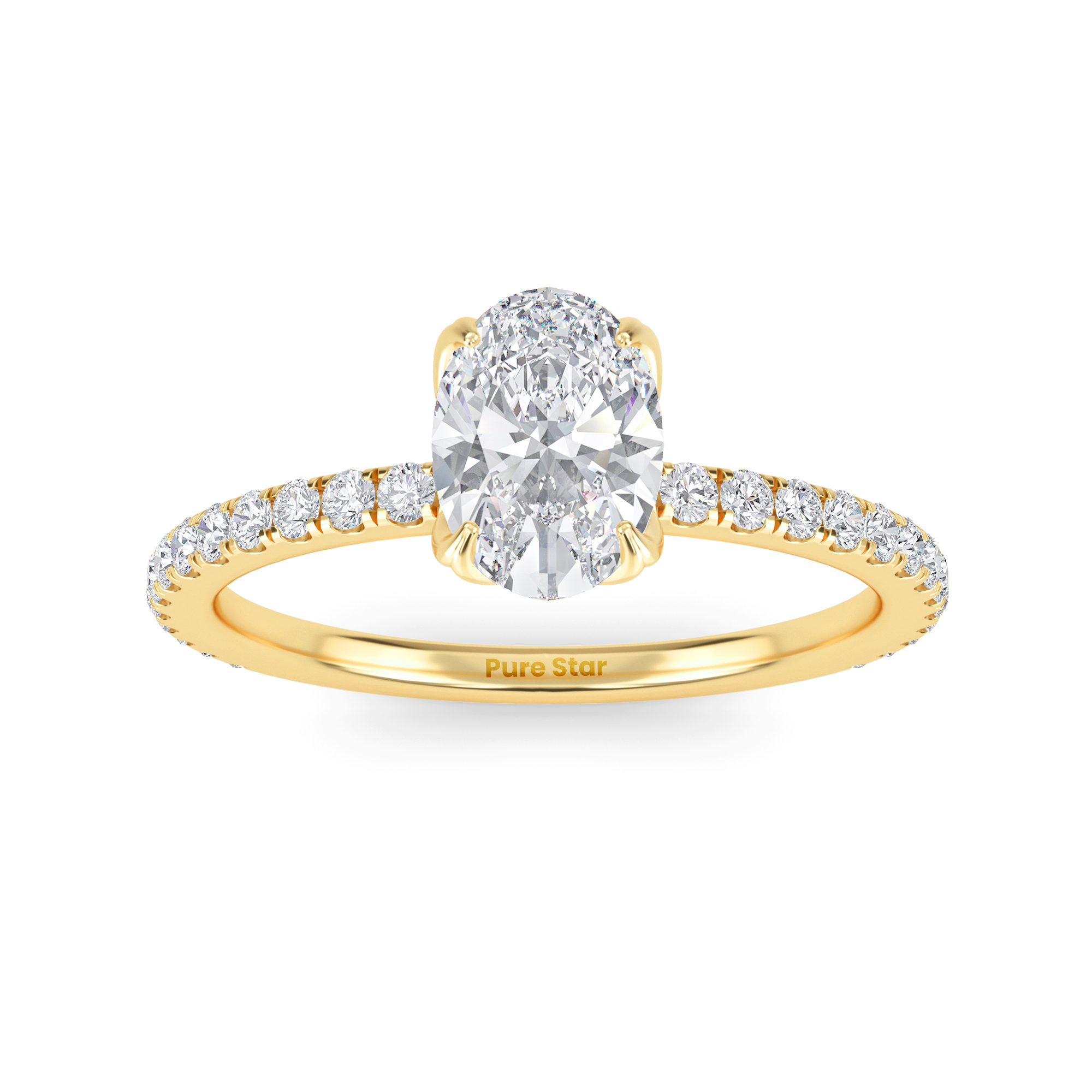 oval diamond engagement rings