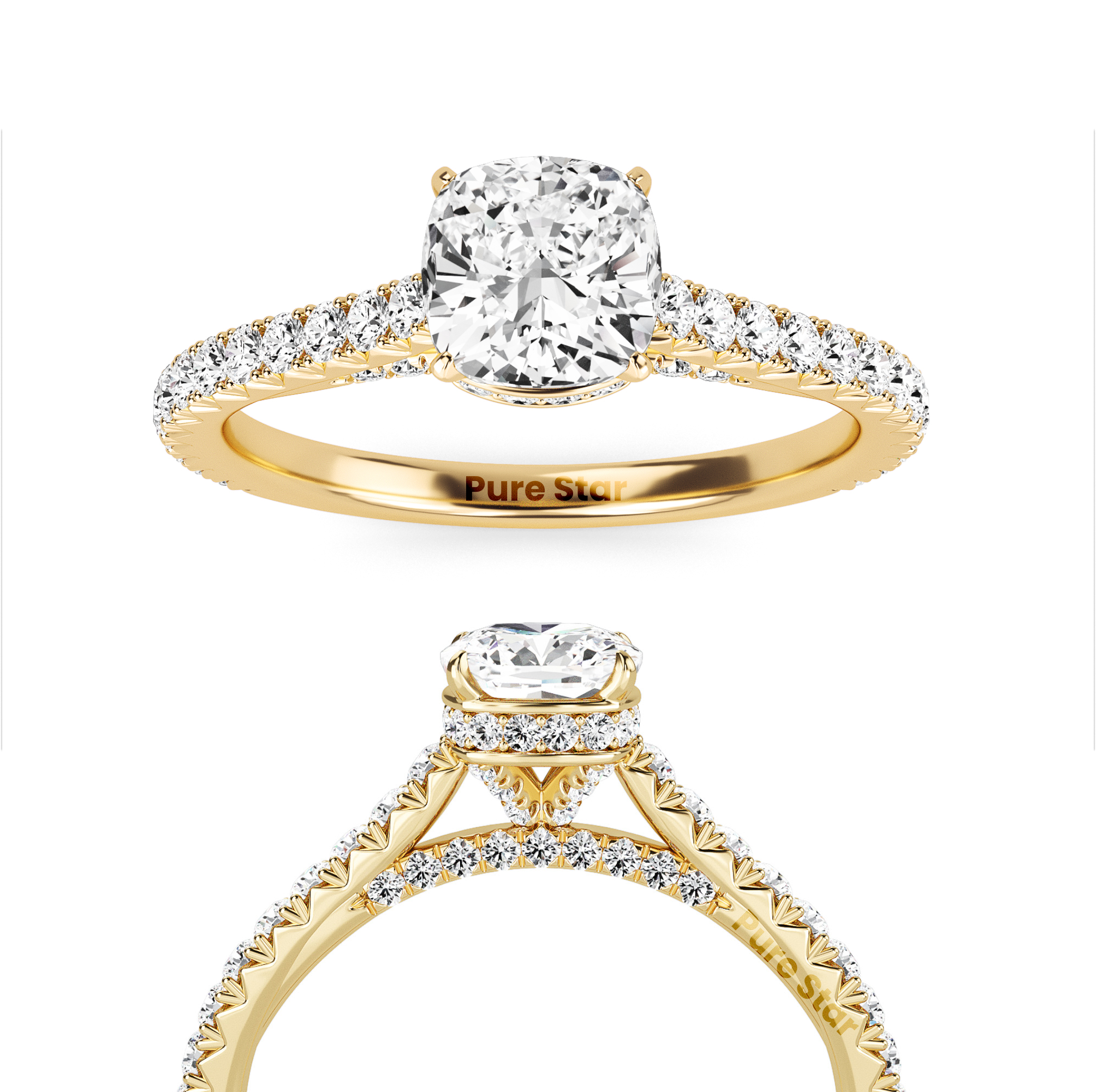 simple band engagement rings