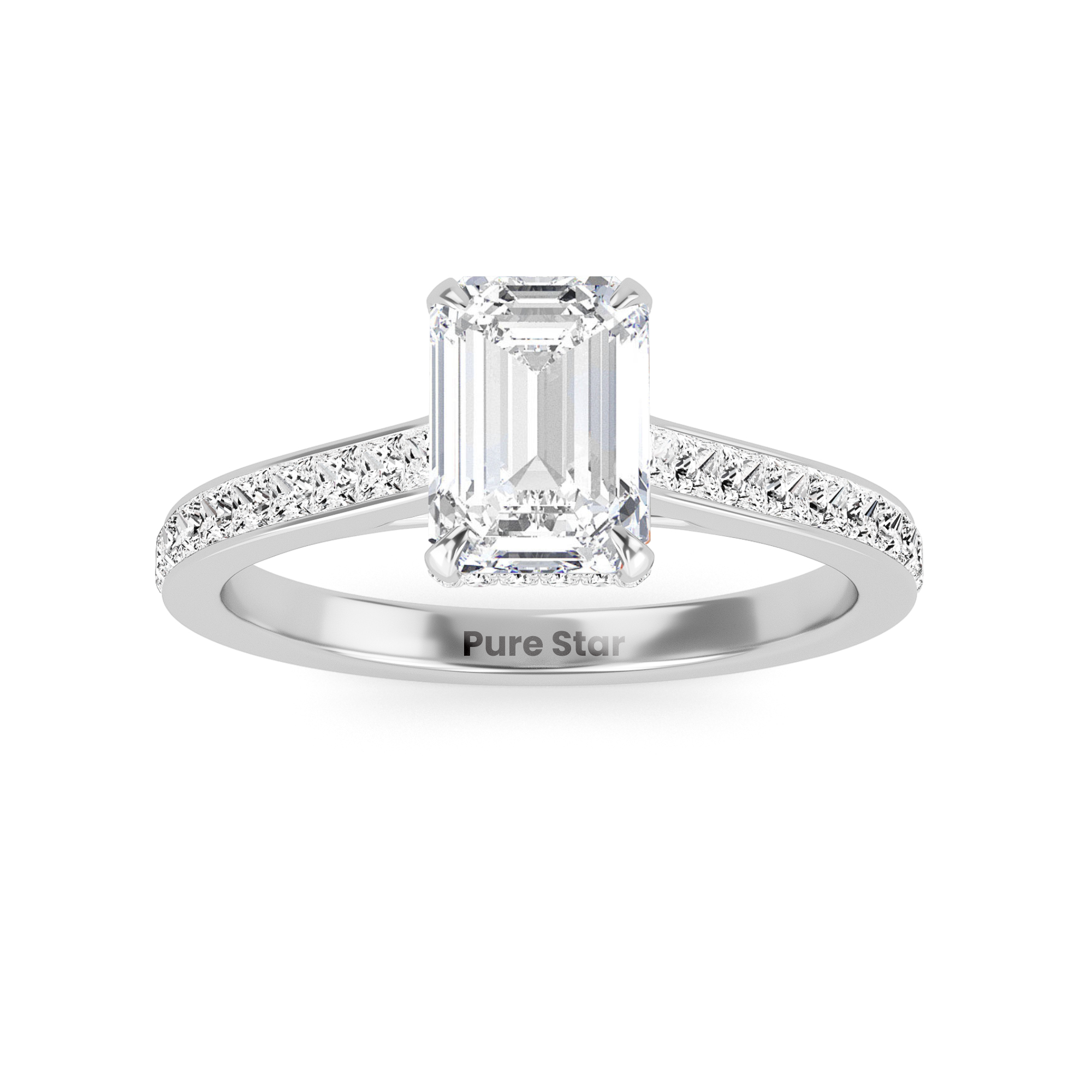 lab grown diamond ring