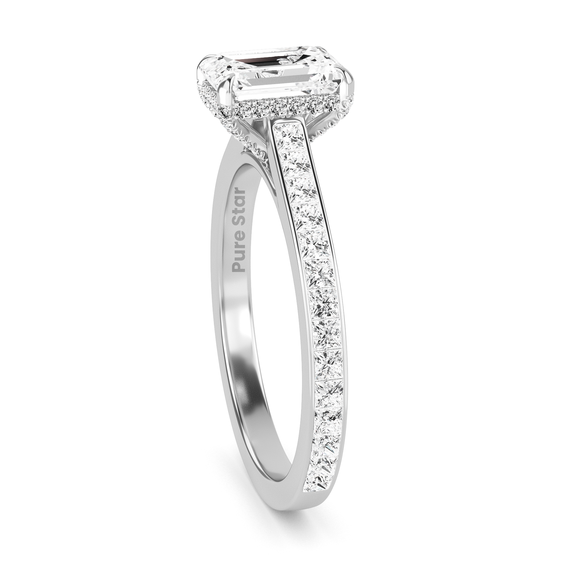 lab grown diamond ring