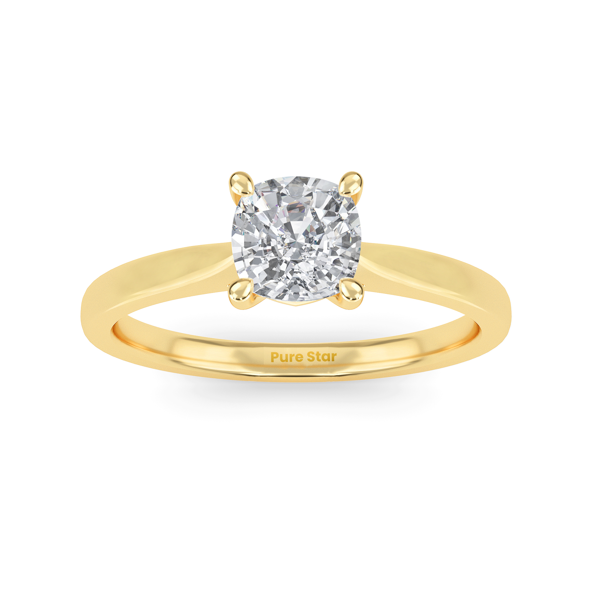 engagement pear shaped ring