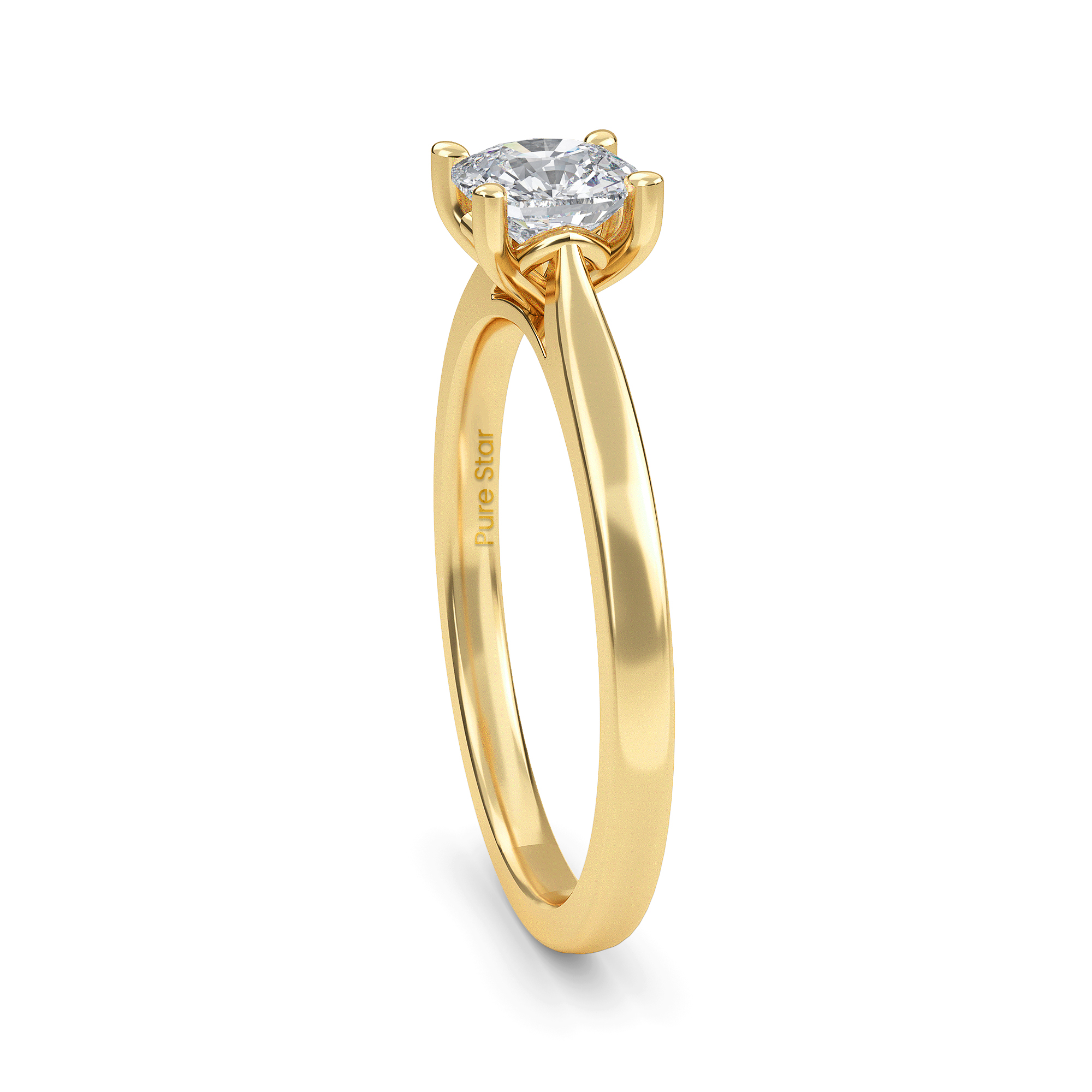 engagement pear shaped ring