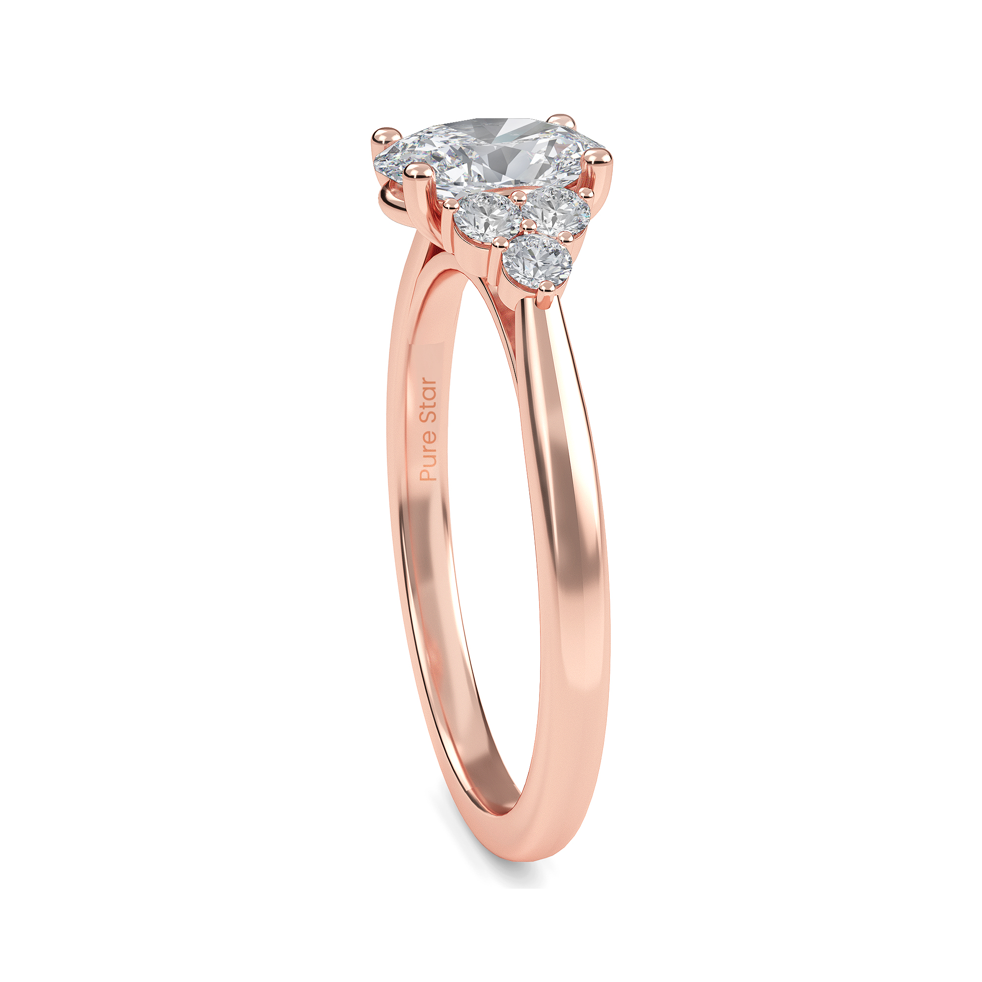 oval engagement ring