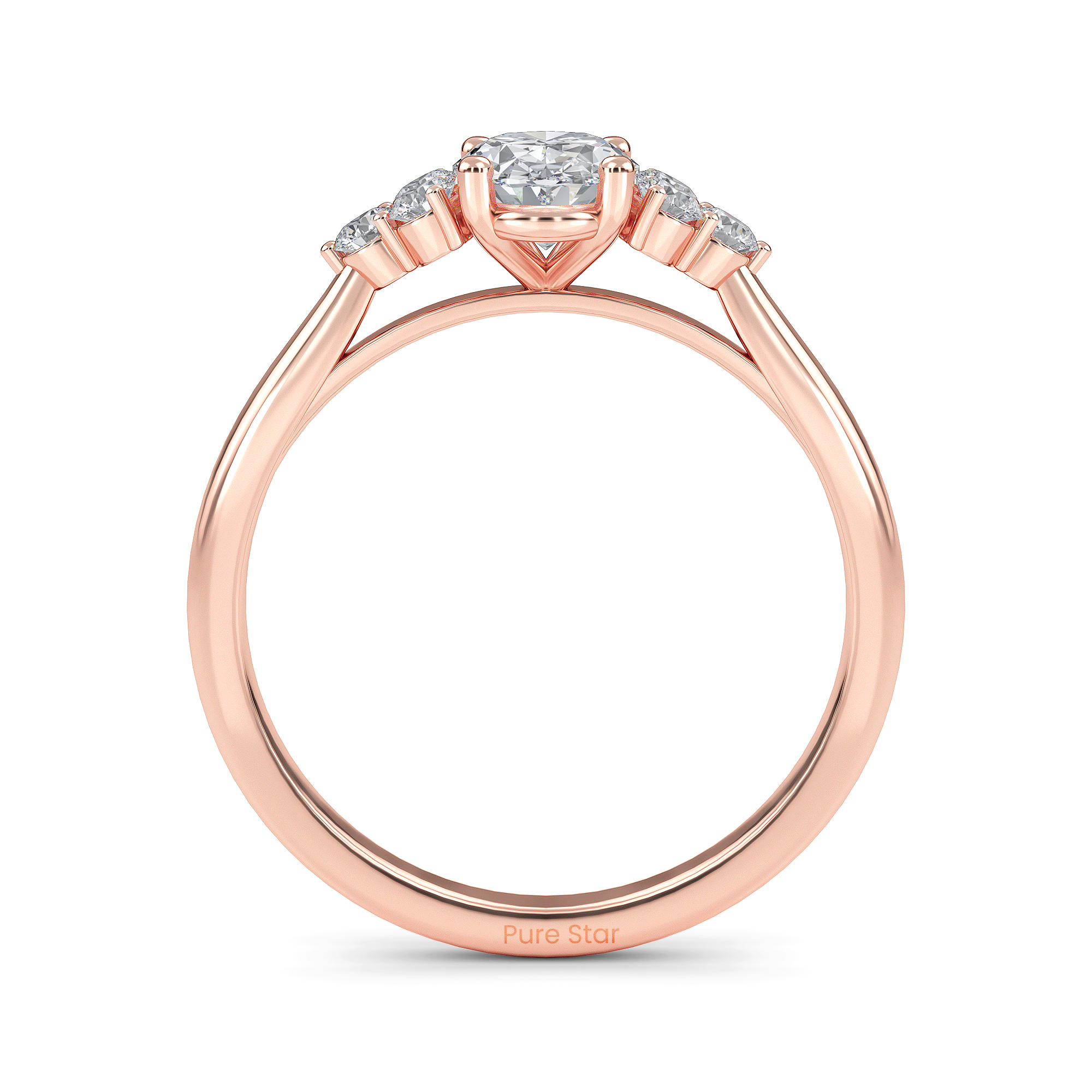 oval engagement ring