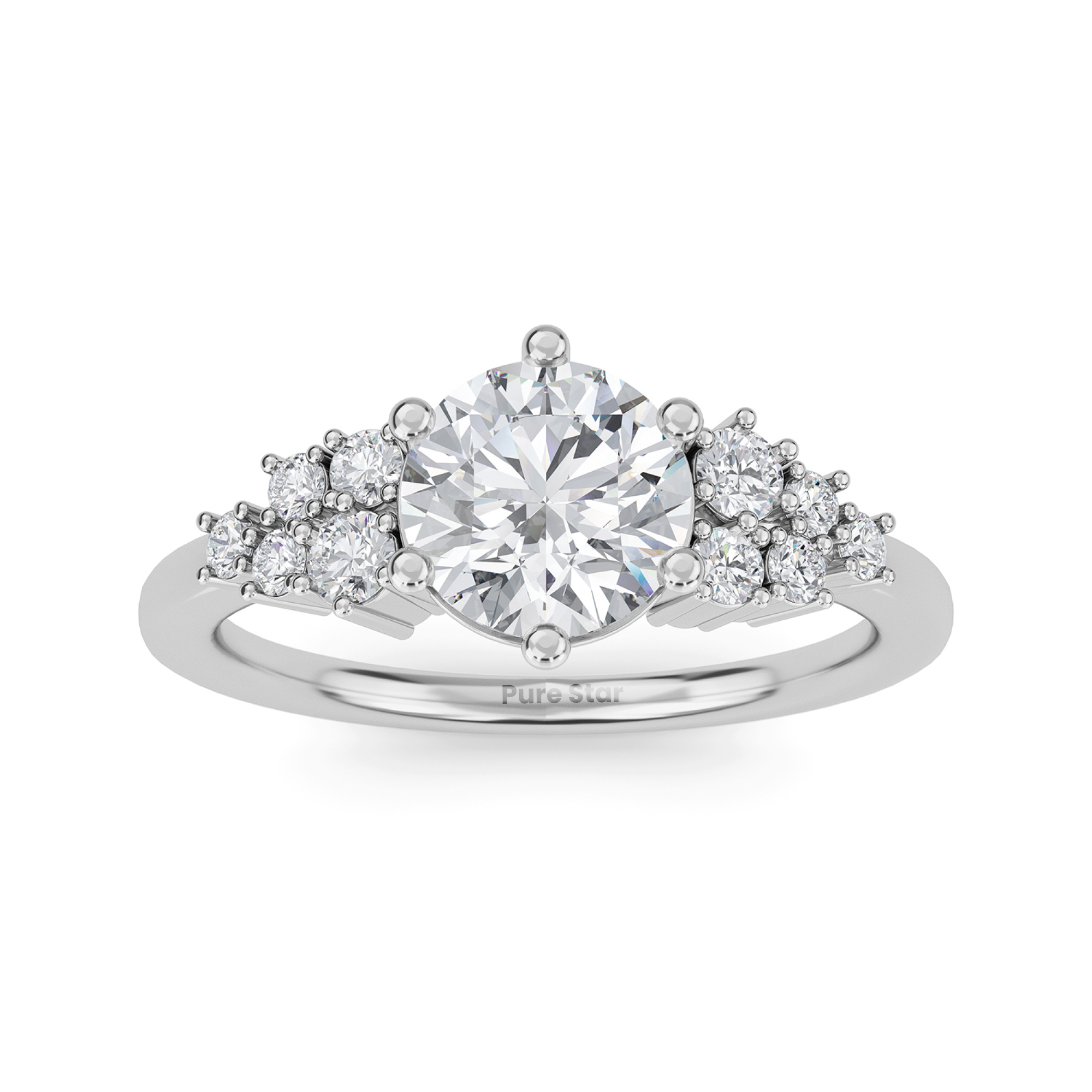 round diamond engagement rings