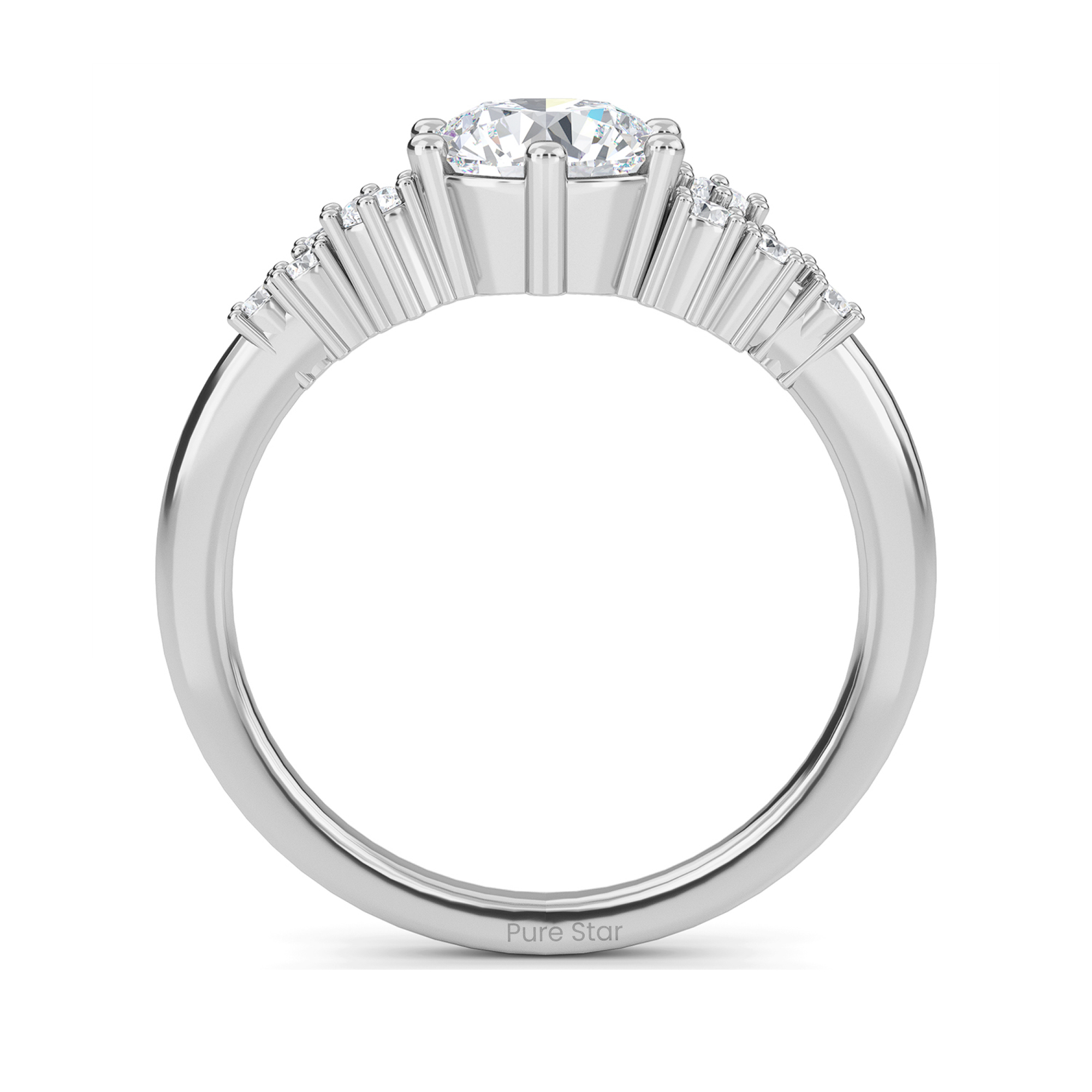 round diamond engagement rings